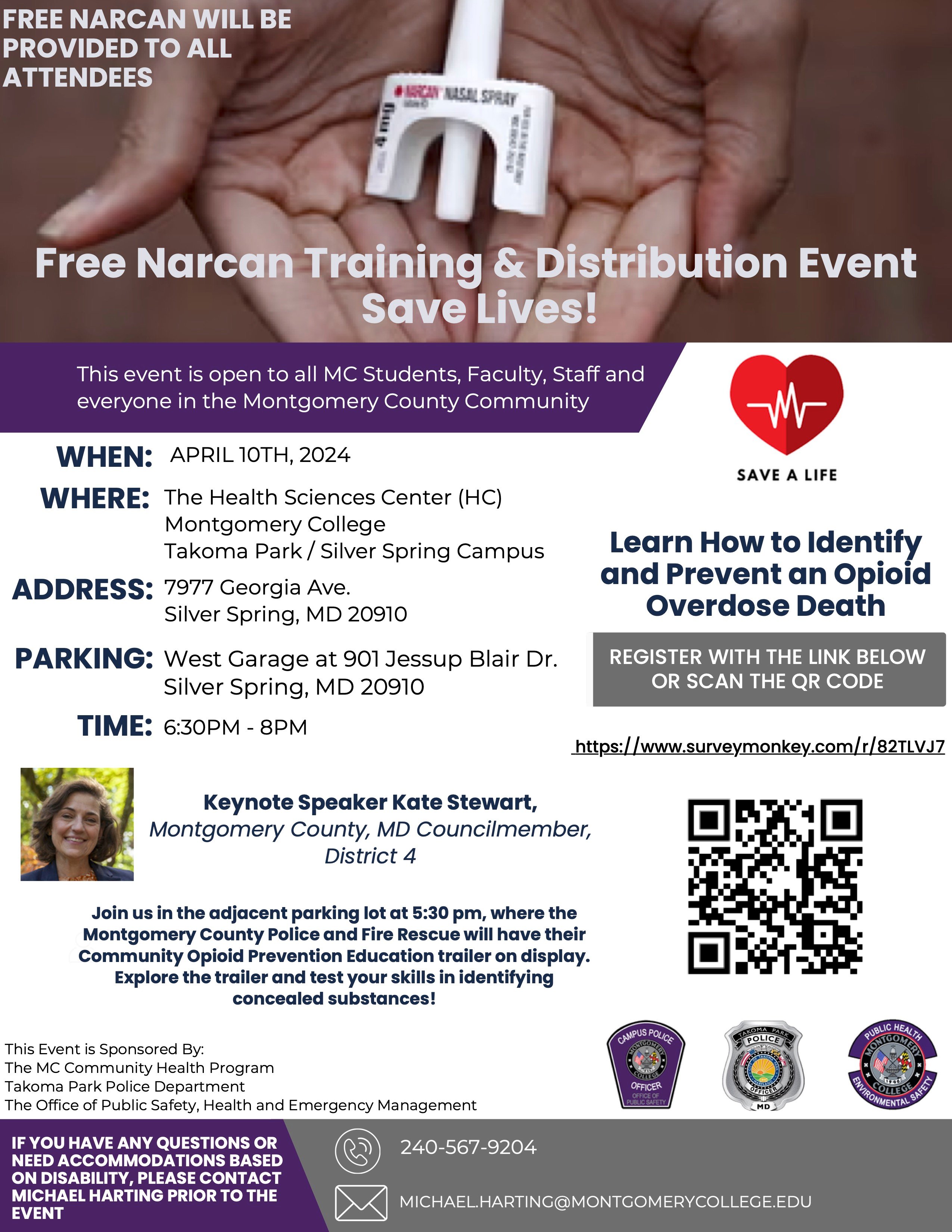 Preparing for Emergencies: Free Narcan Training and Distribution on ...