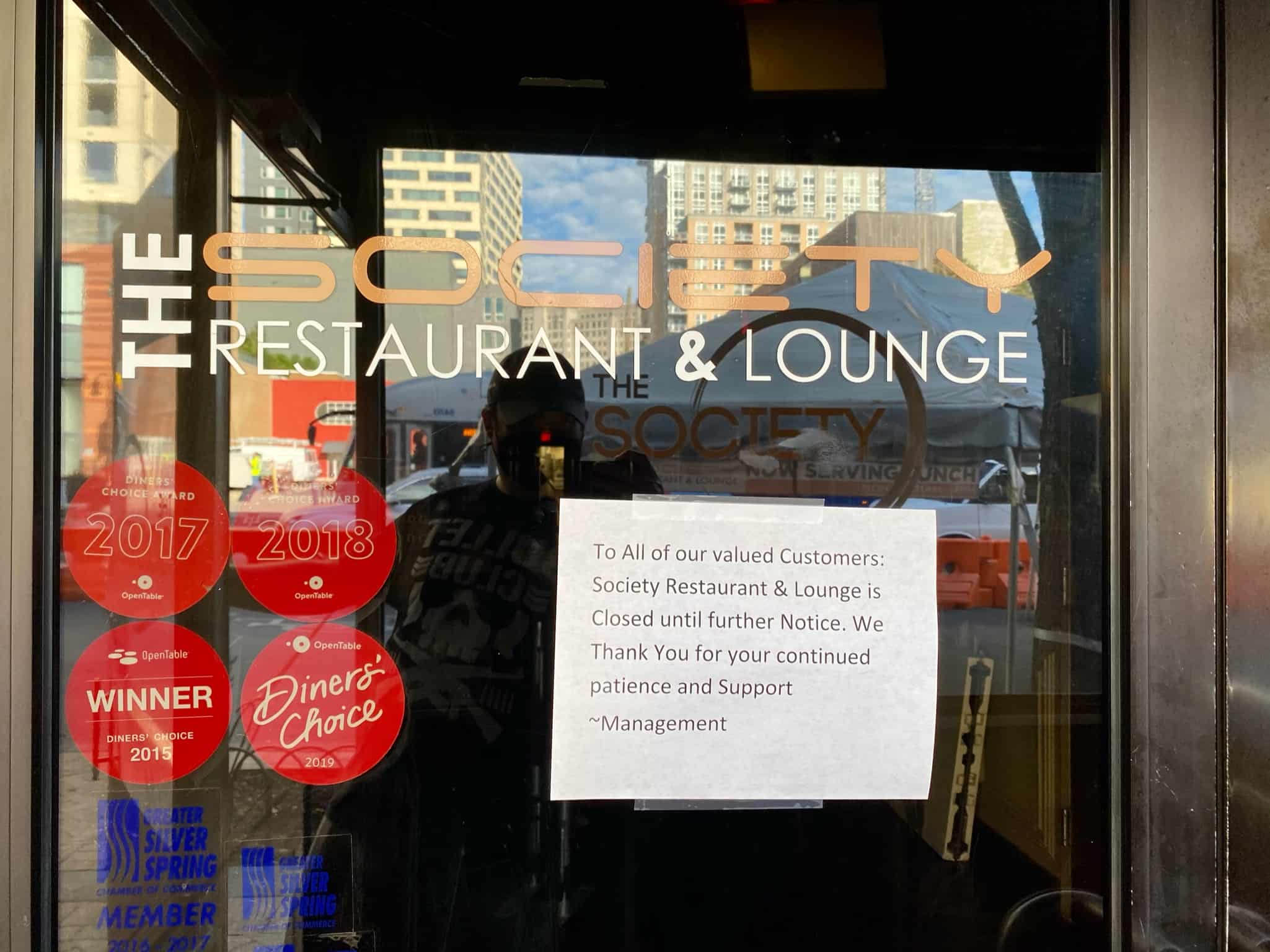 Society Restaurant Declared “Unsafe Facility,” Receives 30-Day Closure Notice
