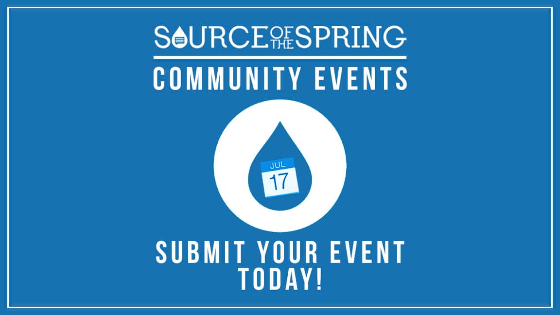 Community Events Calendar now available | Source of the Spring