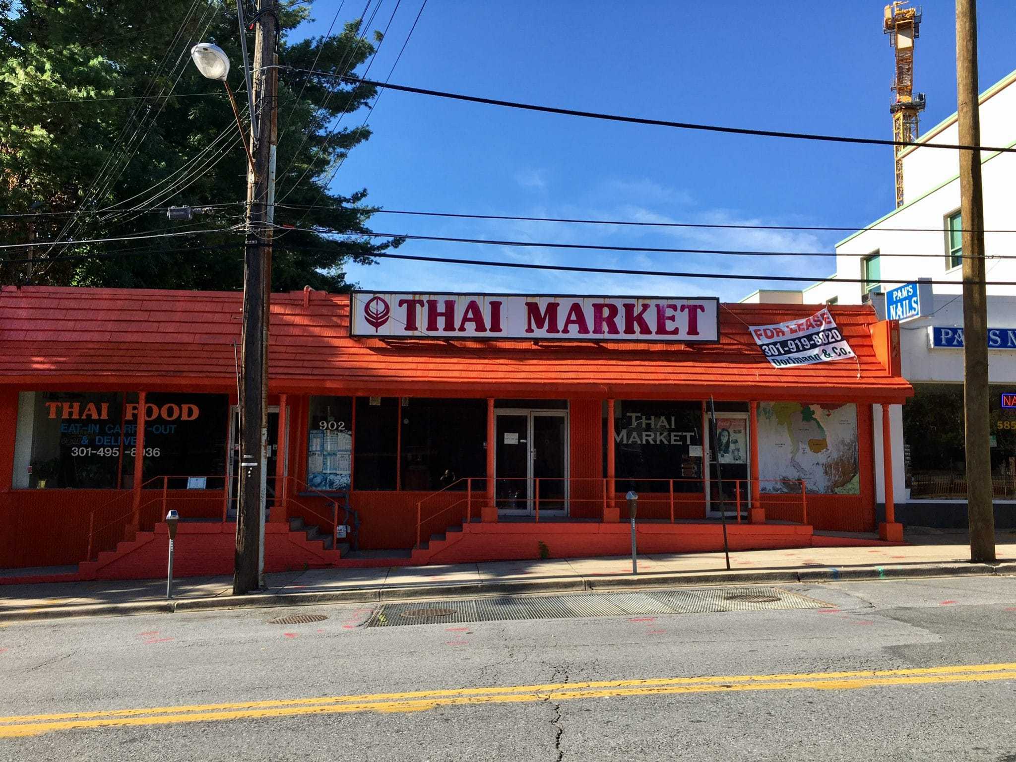 Thai Market Closed; Restaurant Closed for Remodeling