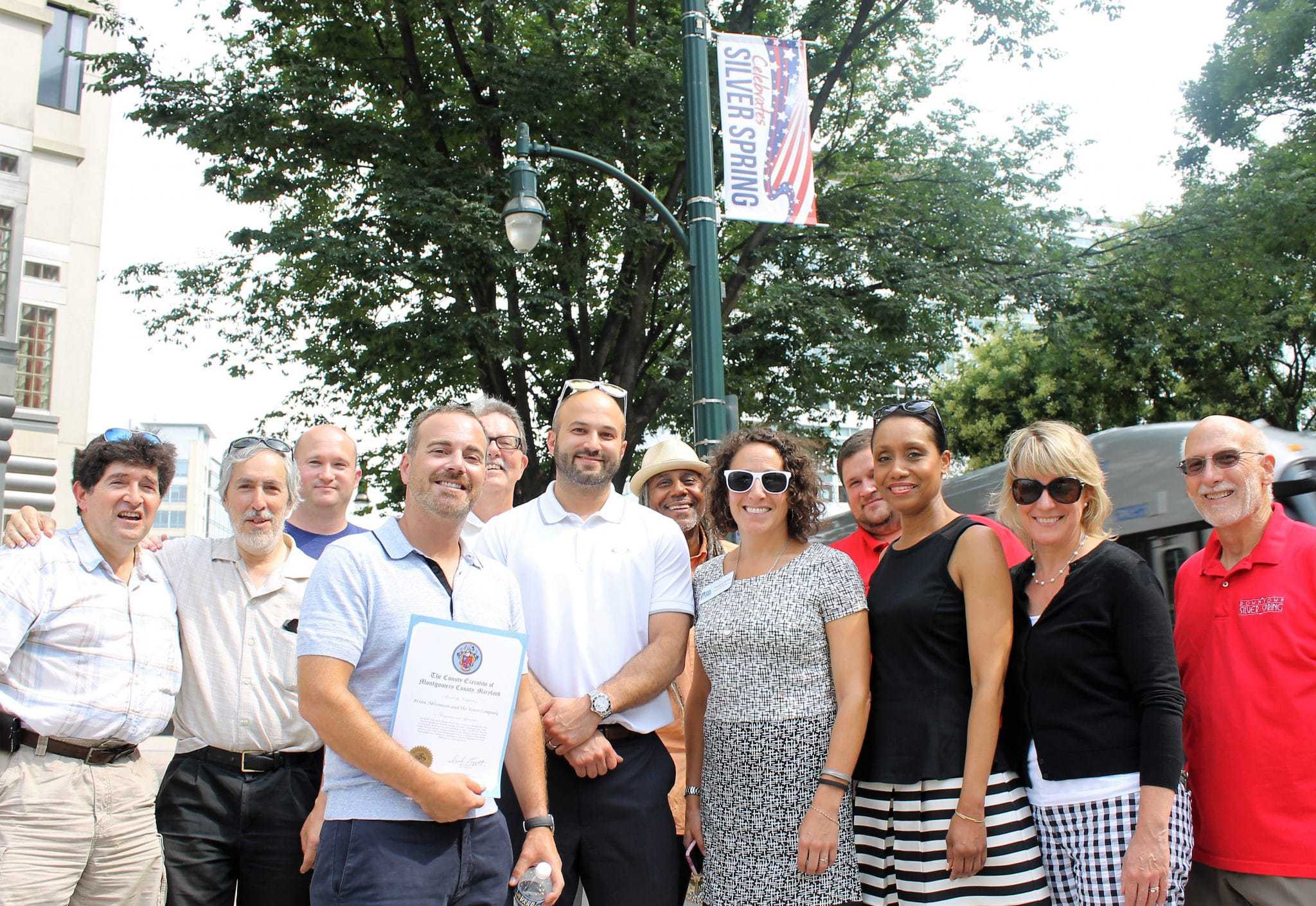 Downtown Silver Spring banners unveiled