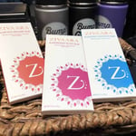 Chocolate bars from Silver Spring's Zivaara are also for sale at Bump 'N Grind