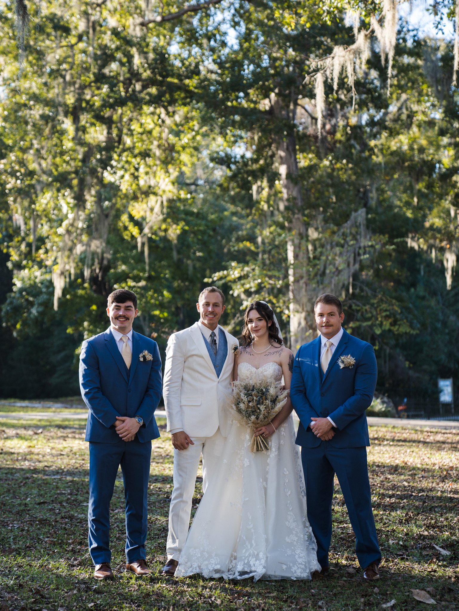 Cassidy & Jeffrey Glass: Jeffrey and the groomsmen.