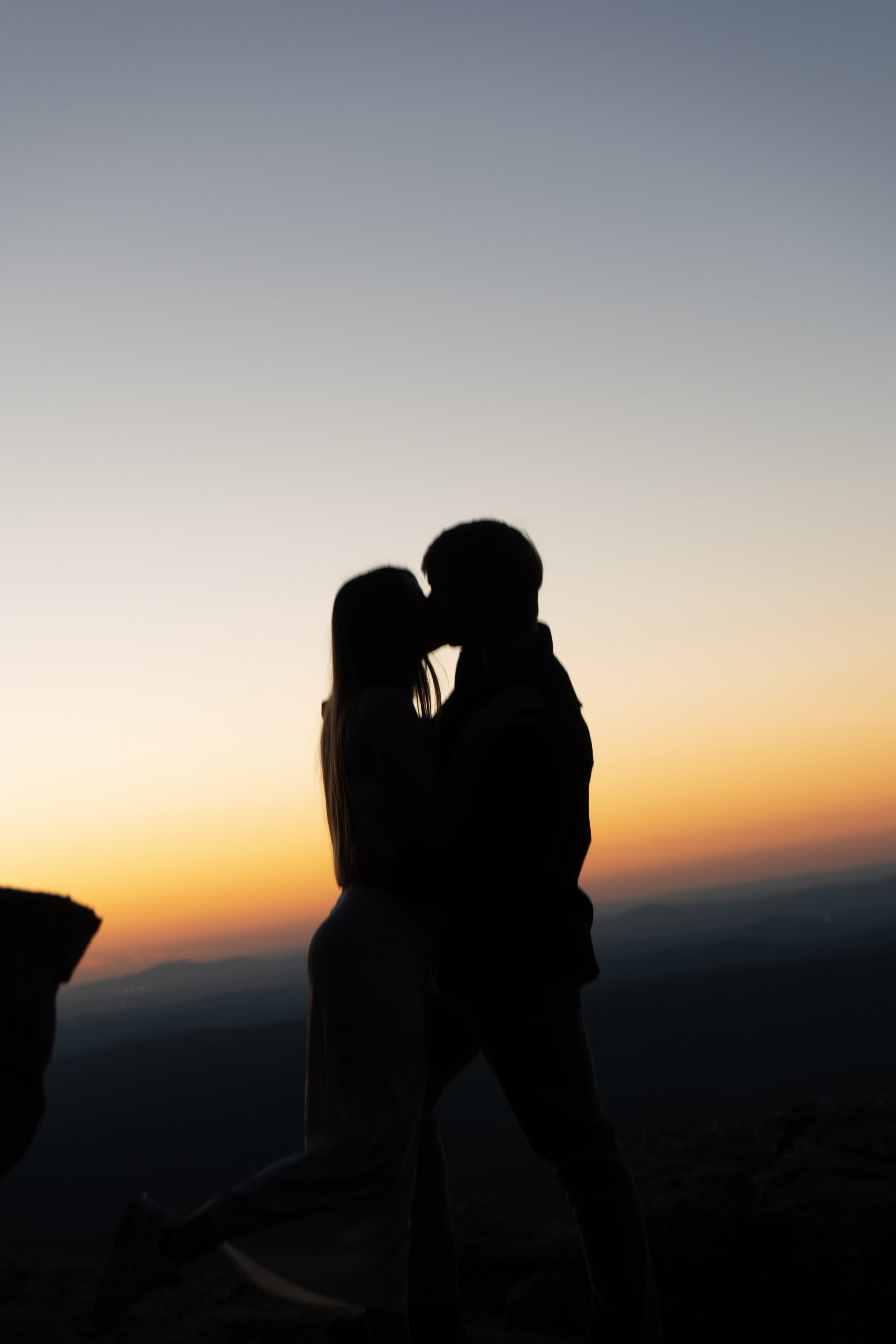 Raina & William Bertrand: The hike and engagement photographs.