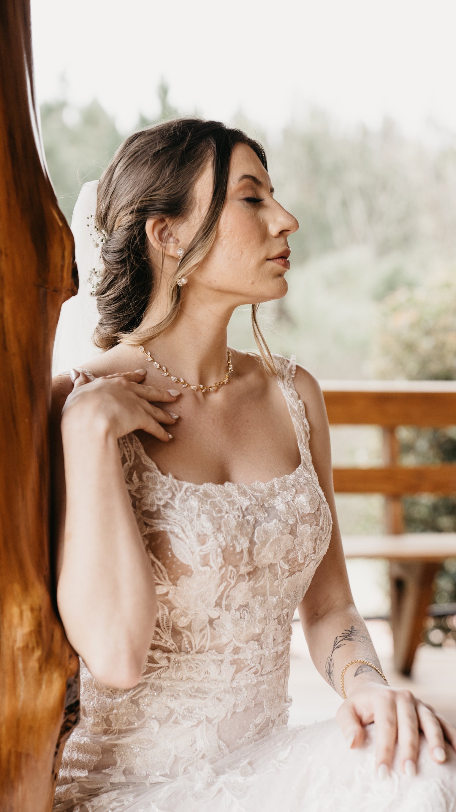 Raina & William Bertrand: Raina’s bridal portraits.
