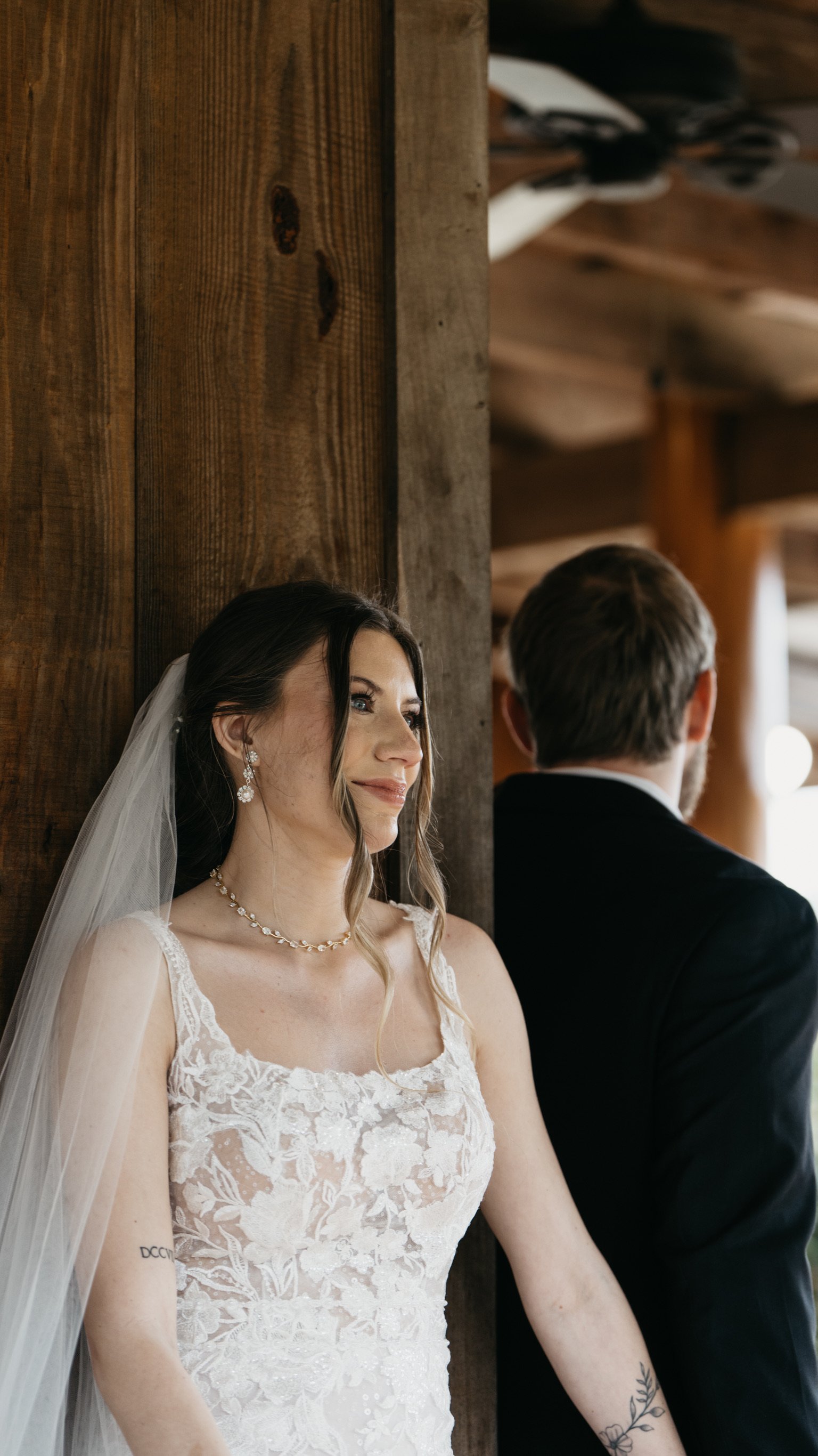 Raina & William Bertrand: The first look photographs.