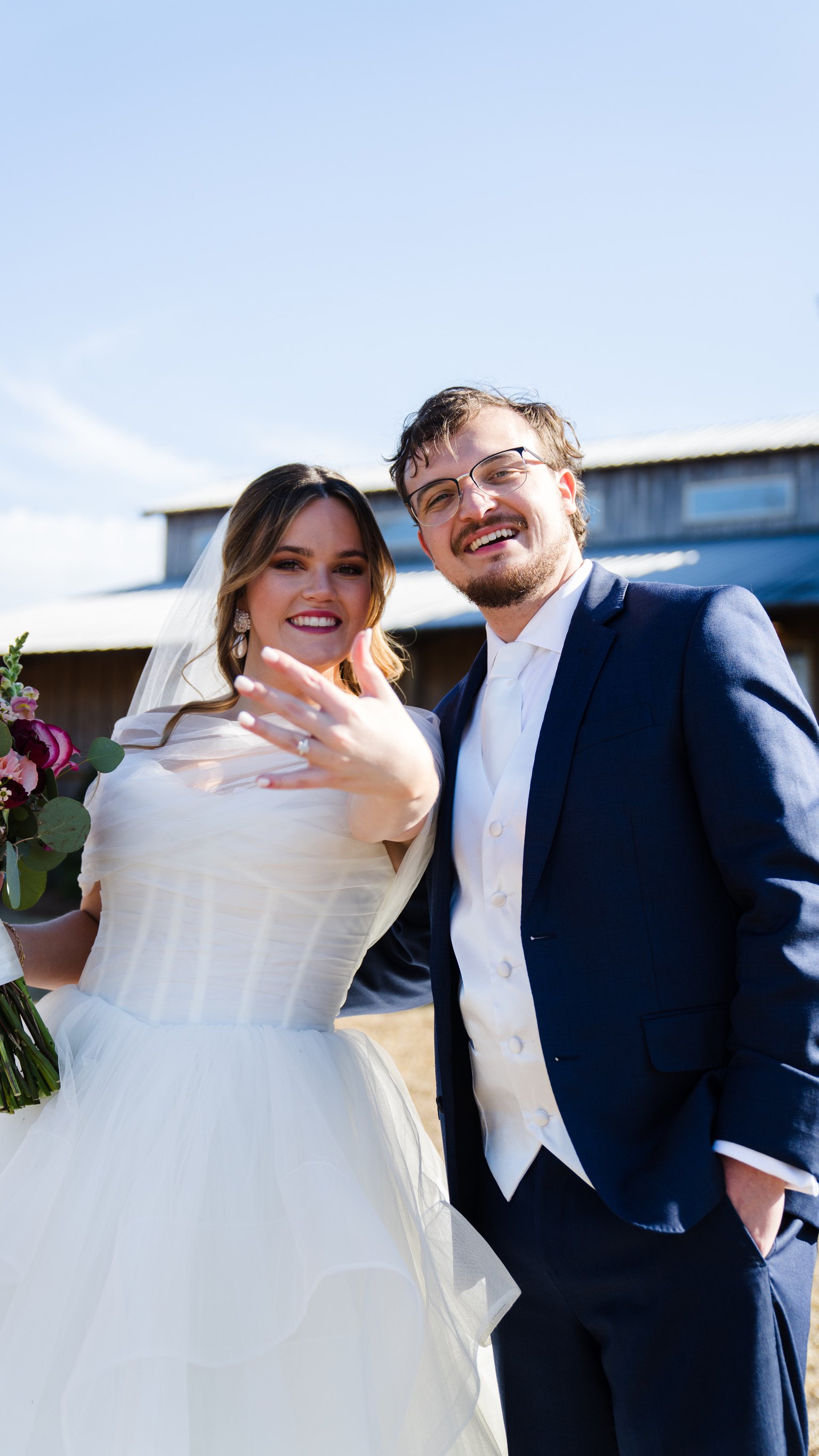 Claudia & Garrett Faulkner: The wedding portraits.