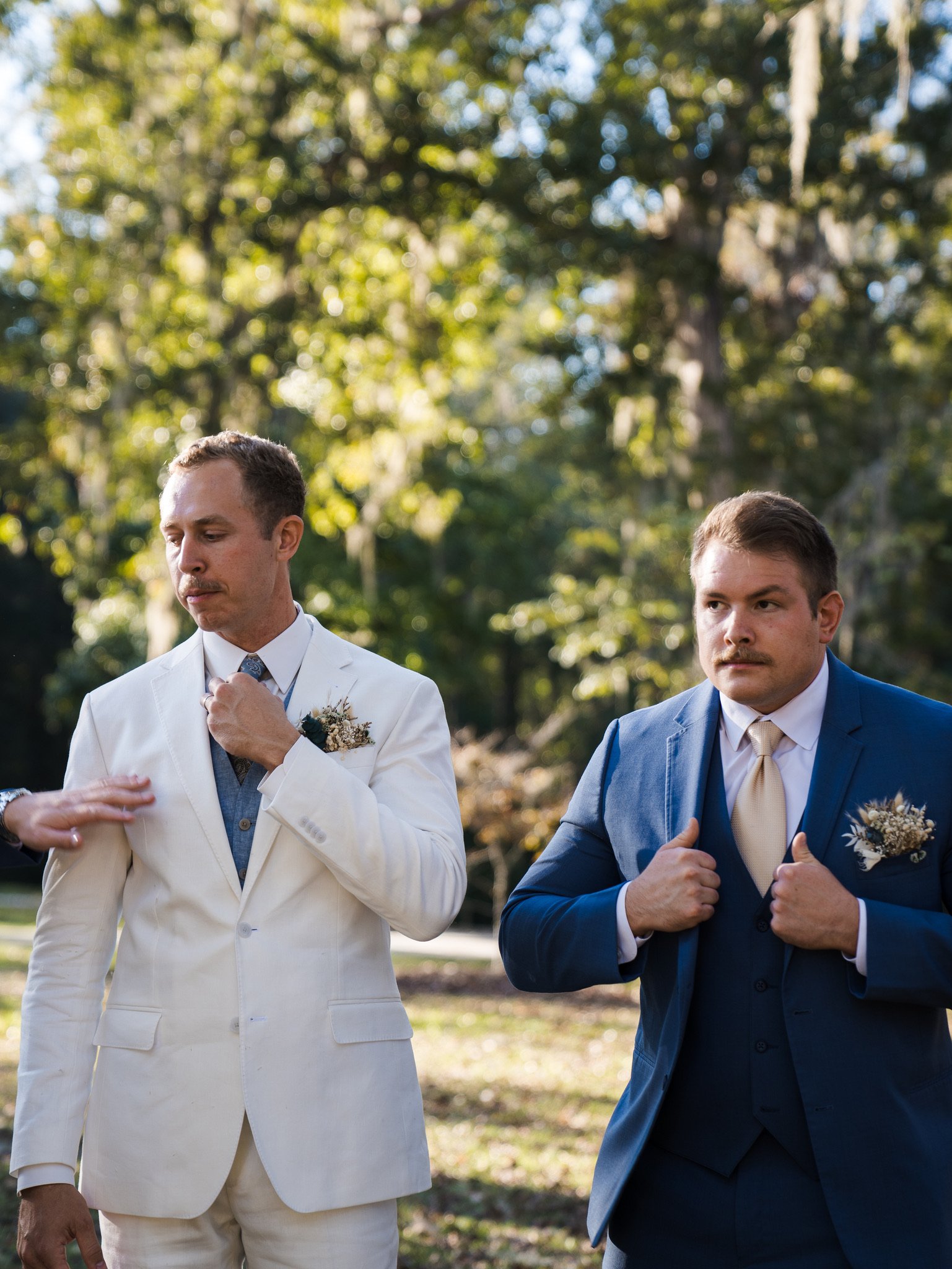 Cassidy & Jeffrey Glass: Jeffrey and the groomsmen.