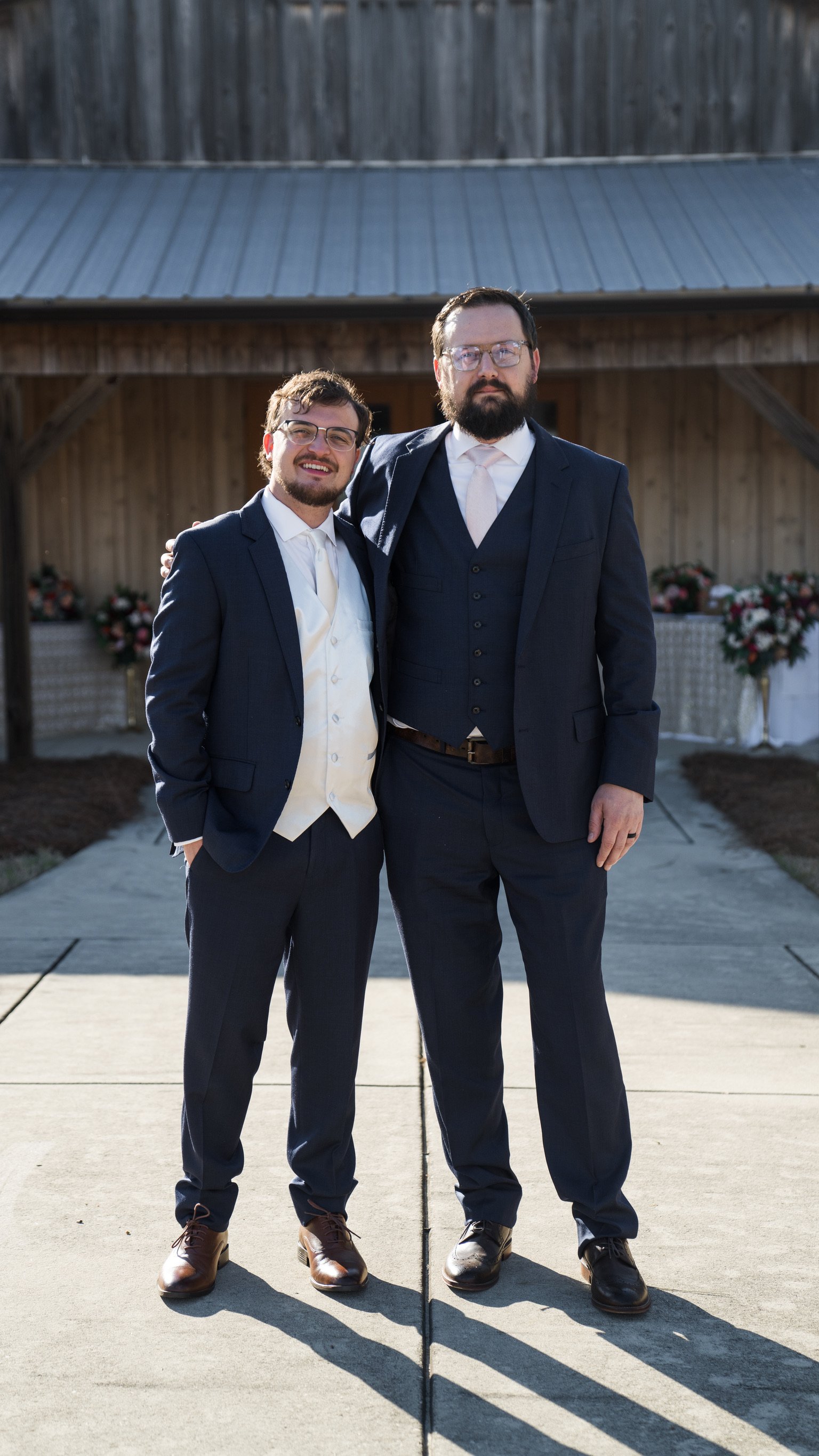 Claudia & Garrett Faulkner: The groomsmen.