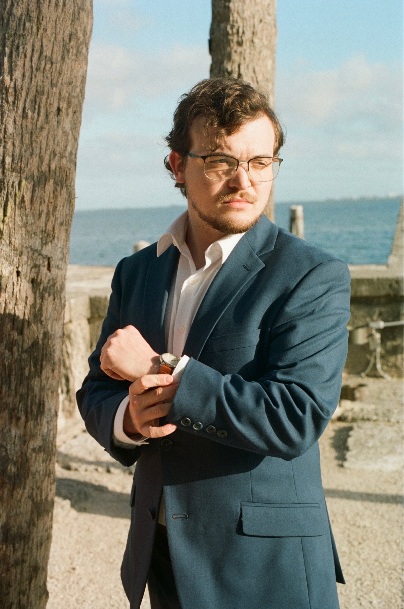 Claudia & Garrett Faulkner: The engagement session, on film.