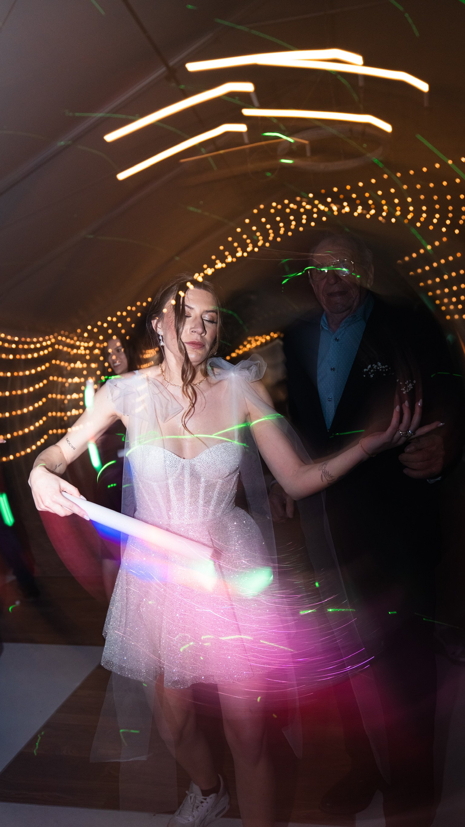 Raina & William Bertrand: The dancing and send-off.