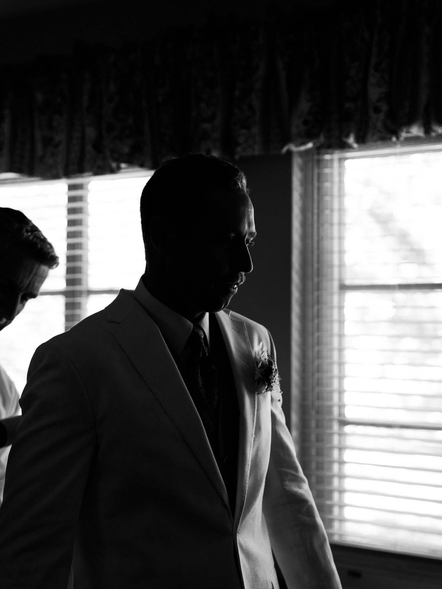 Cassidy & Jeffrey Glass: The wedding morning.