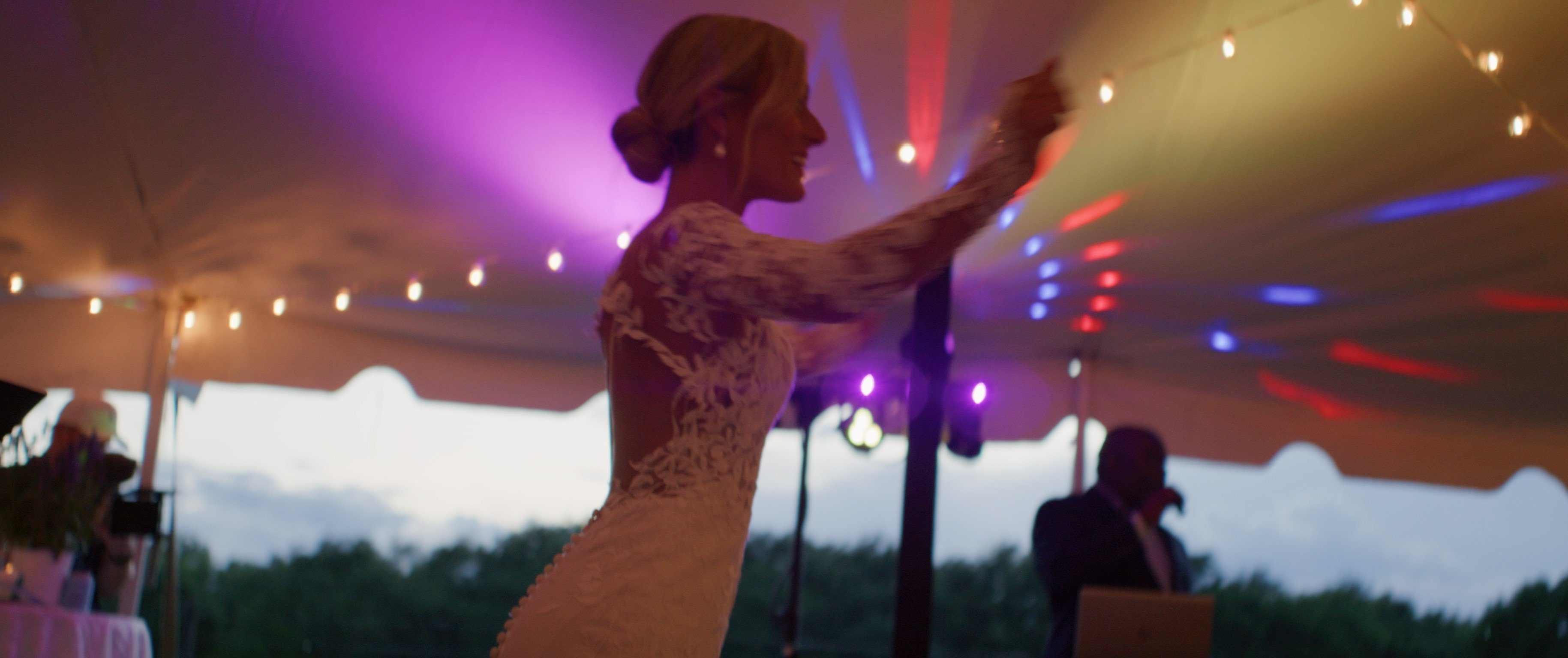 Alex & Lee Davis: On the dance floor.