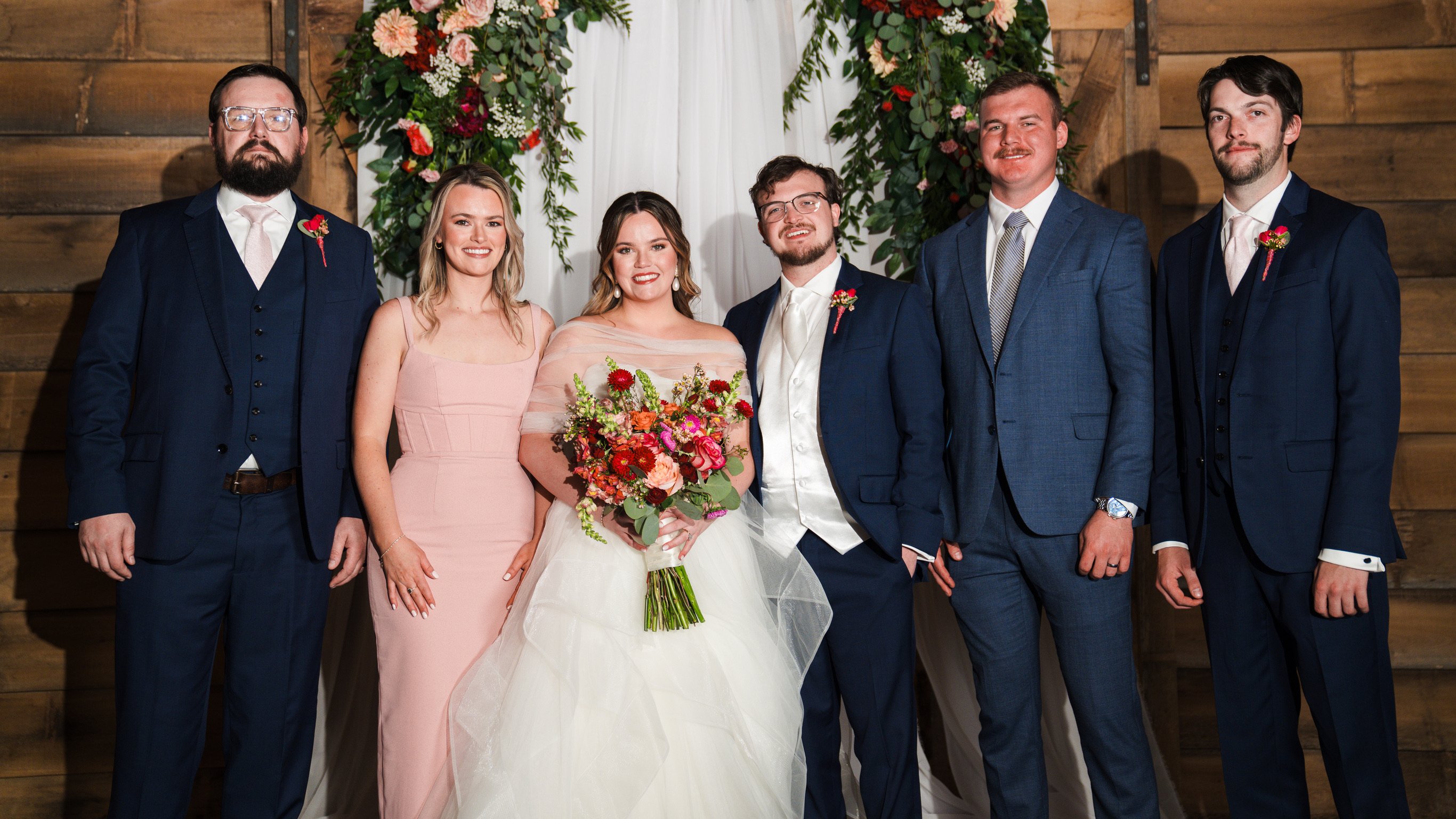 Claudia & Garrett Faulkner: The wedding portraits.