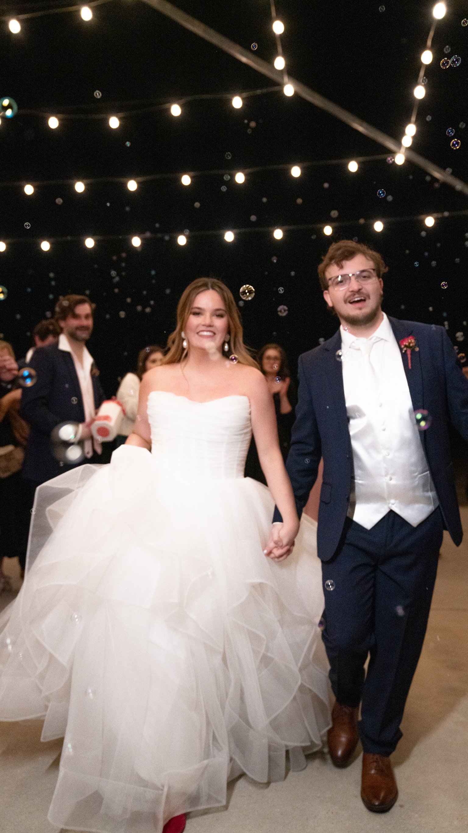 Claudia & Garrett Faulkner: The send-off photographs.
