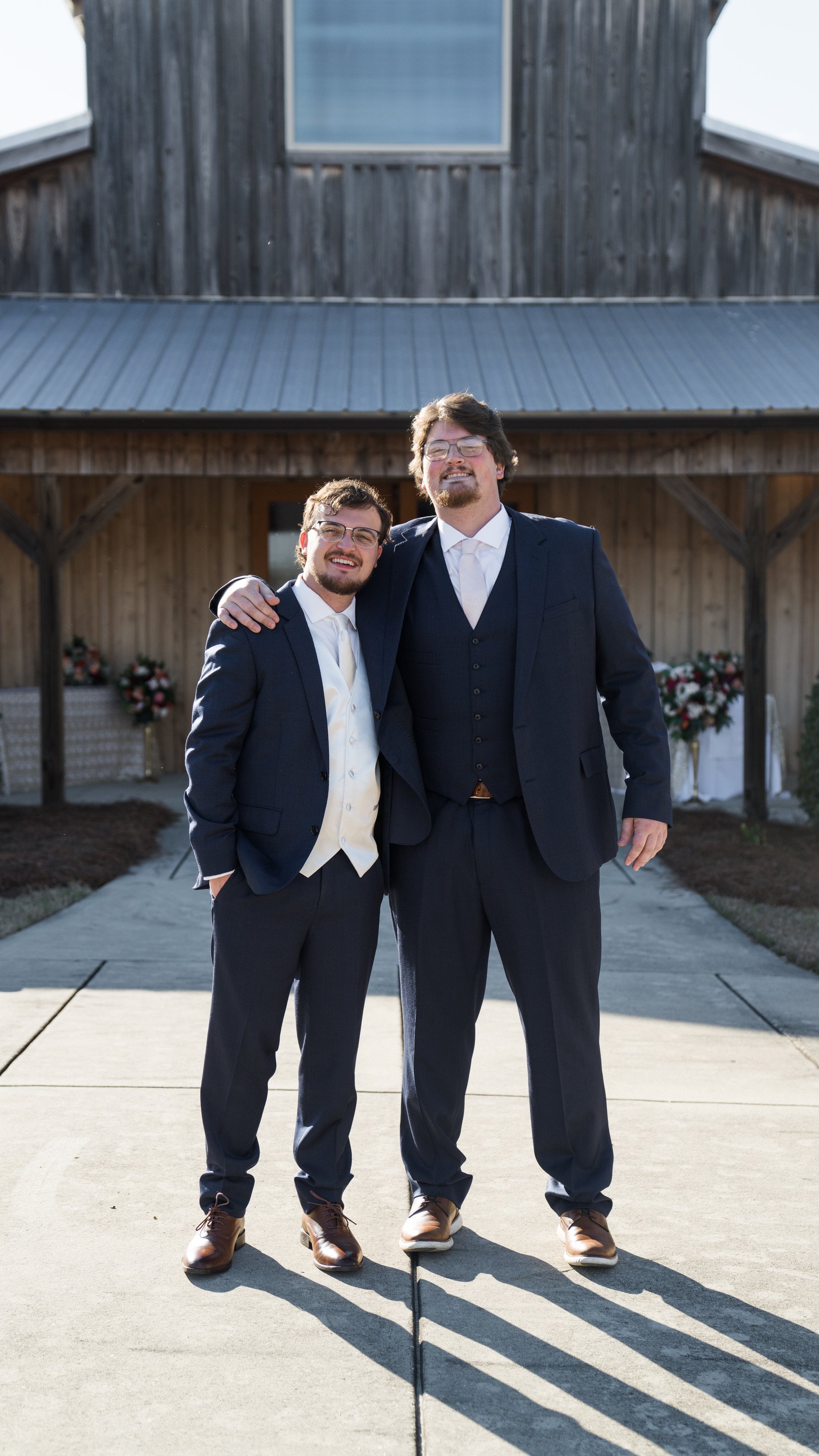 Claudia & Garrett Faulkner: The groomsmen.