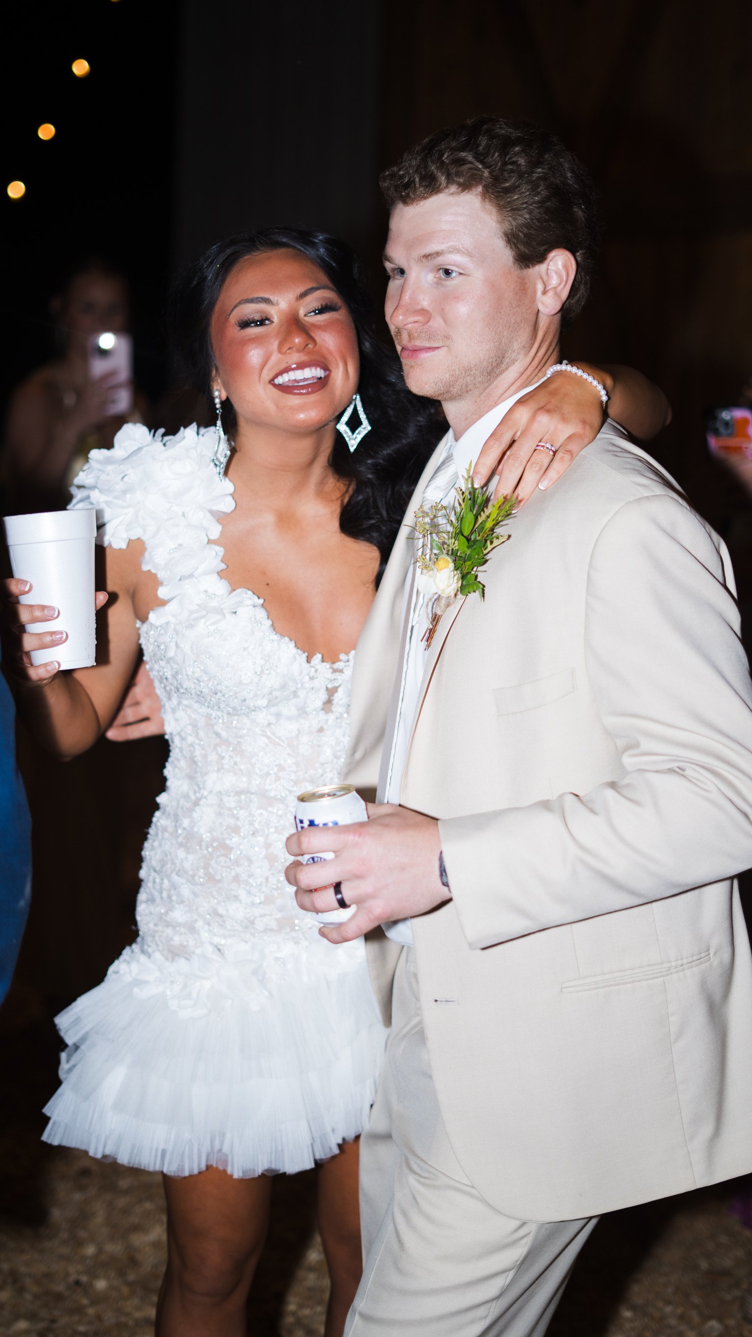 Raley & Drew Williams: The reception and the send-off.