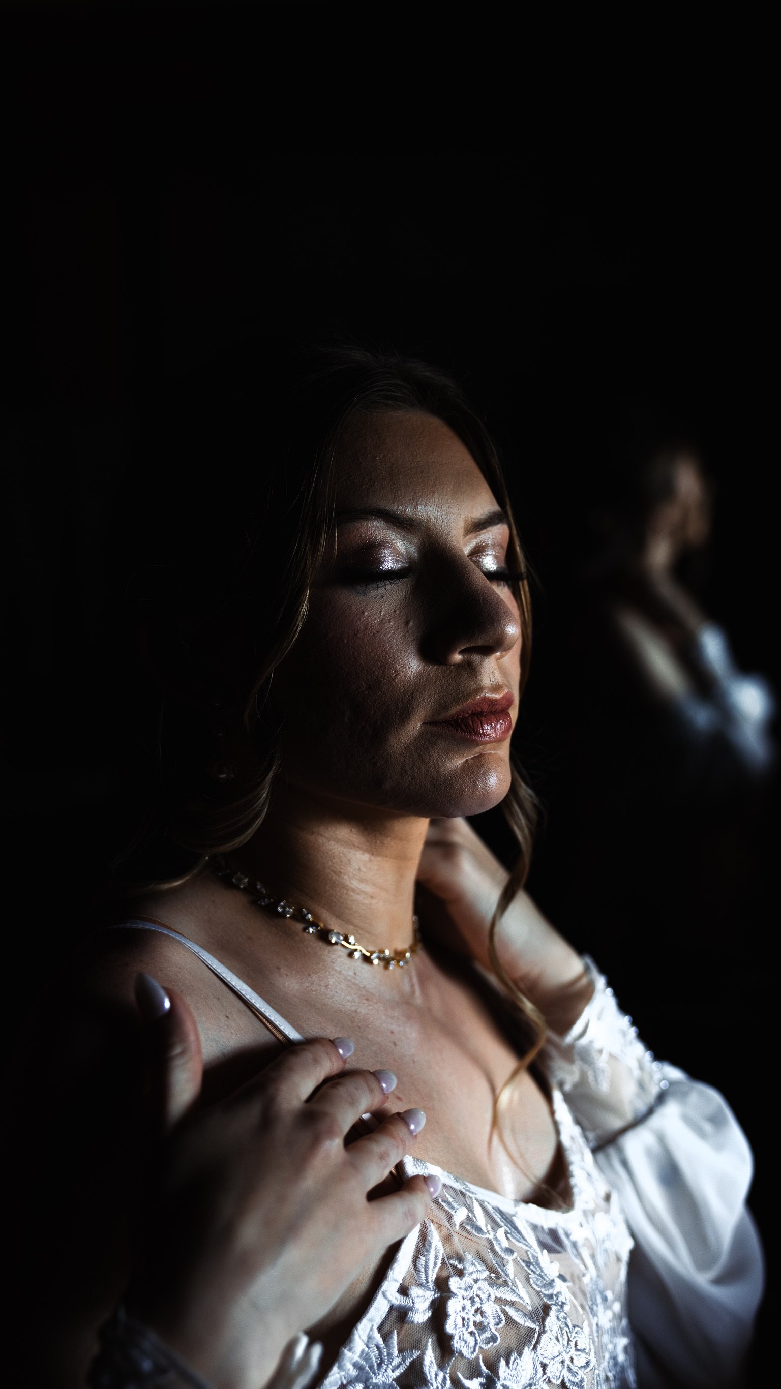 Raina & William Bertrand: Raina’s bridal portraits.