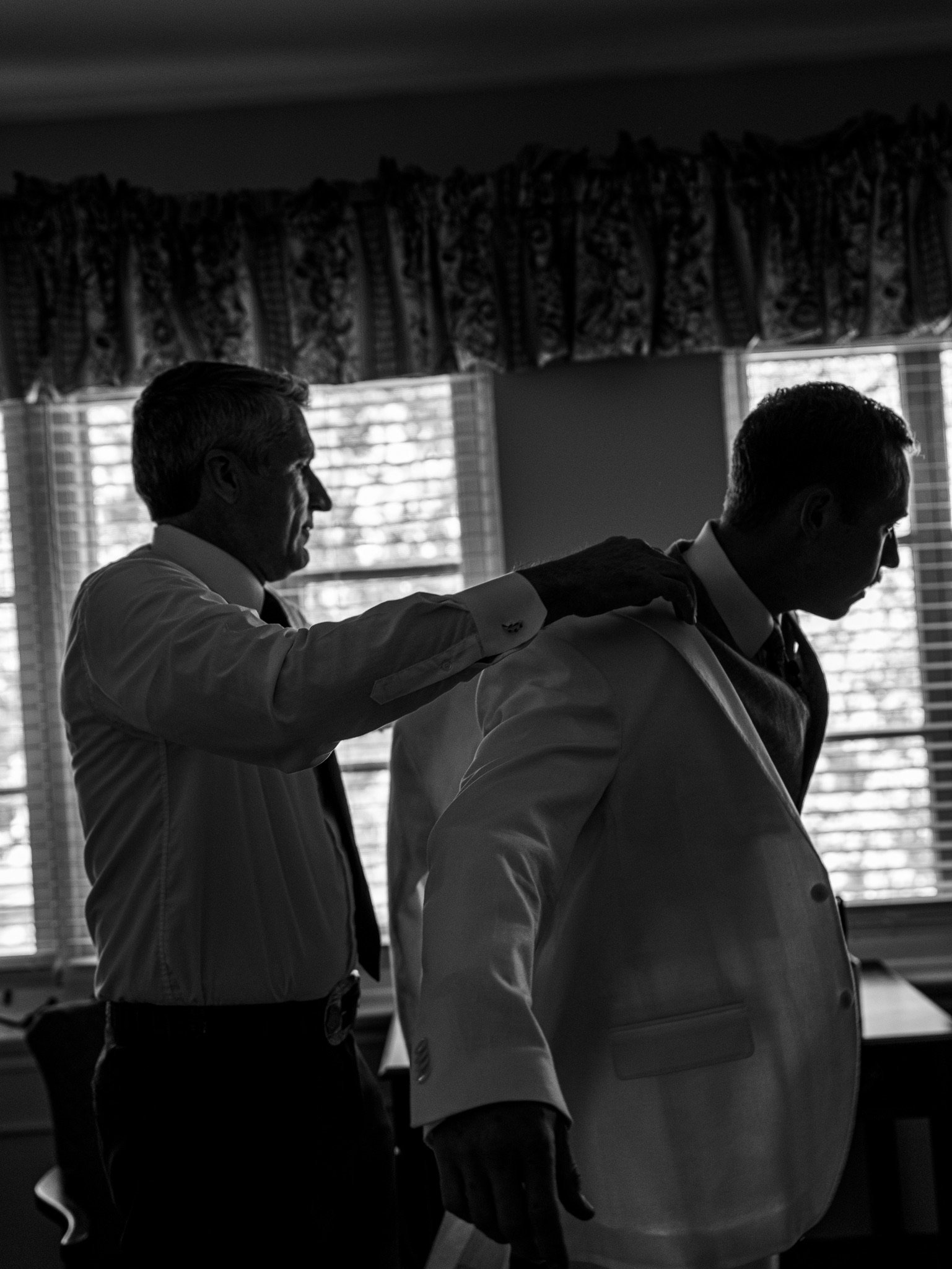 Cassidy & Jeffrey Glass: The wedding morning.