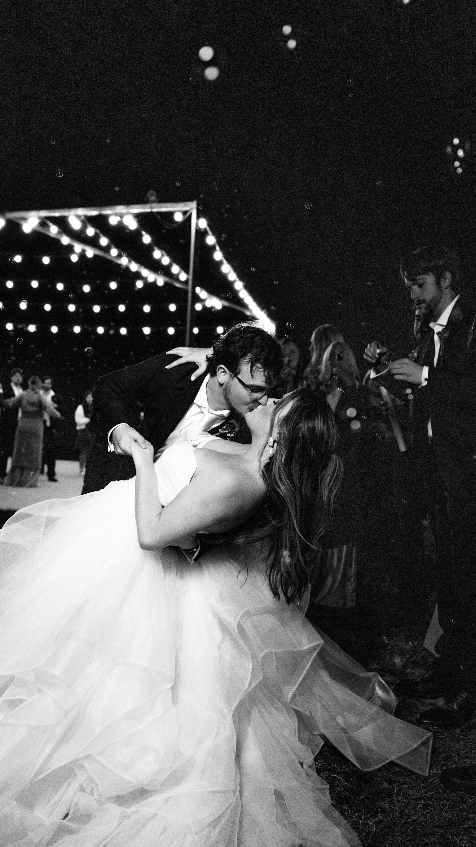 Claudia & Garrett Faulkner: The send-off photographs.