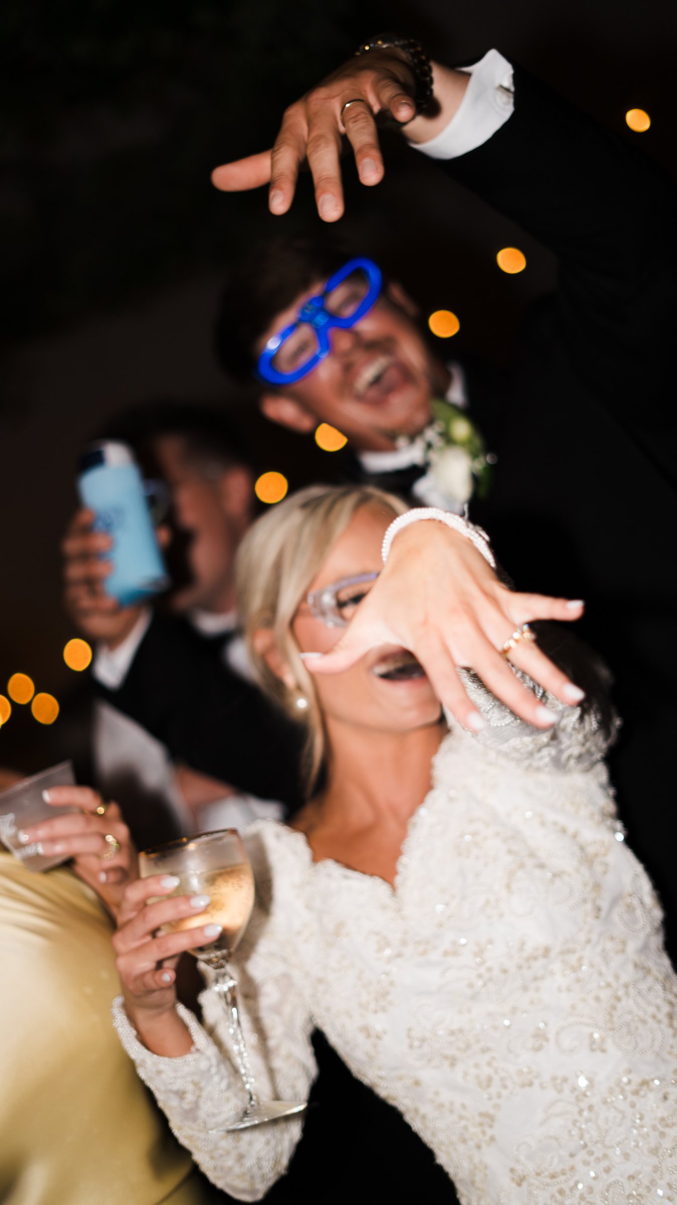 Alex & Lee Davis: On the dance floor.