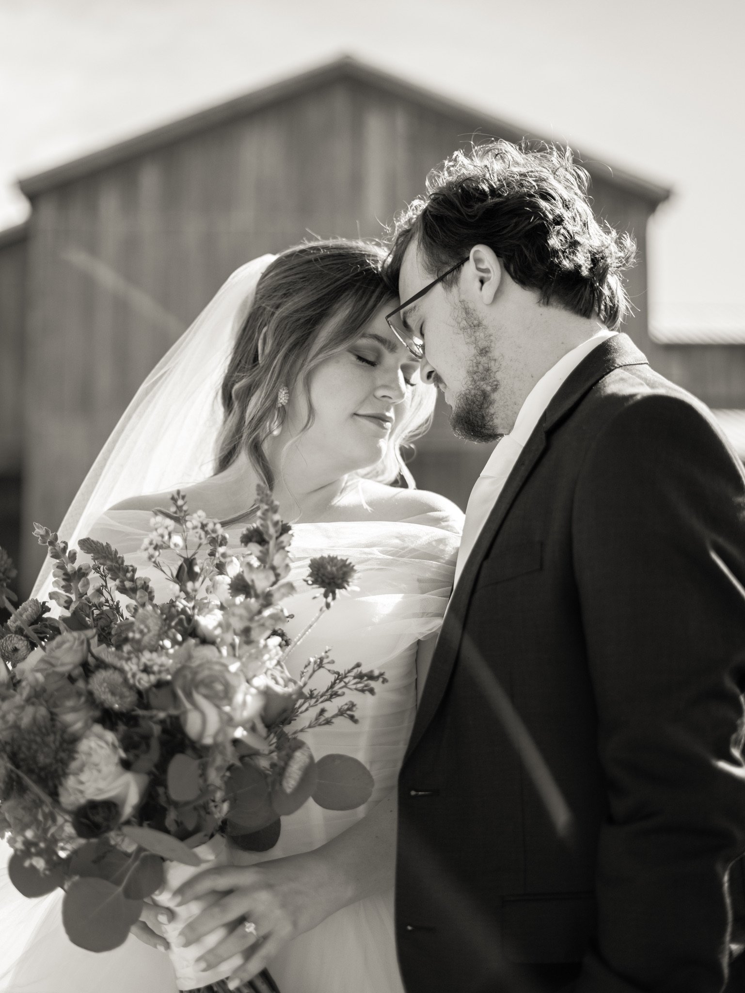 Claudia & Garrett Faulkner: The wedding portraits.