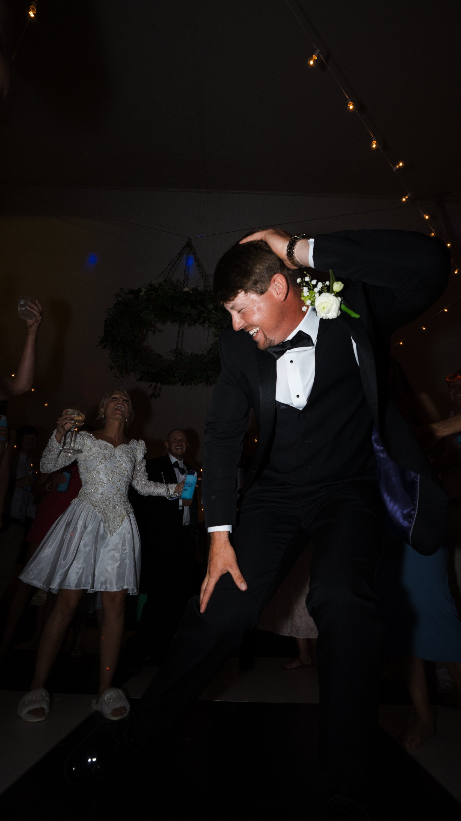 Alex & Lee Davis: On the dance floor.