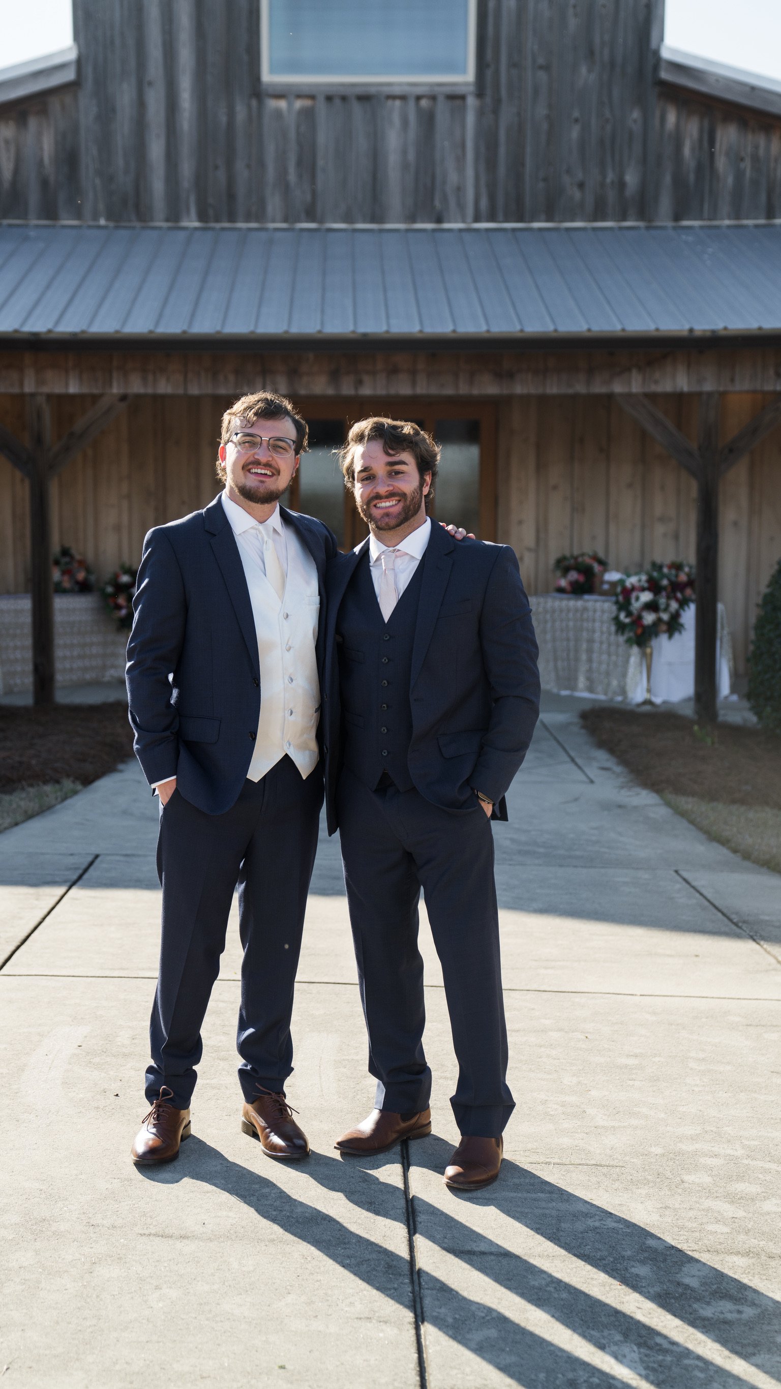 Claudia & Garrett Faulkner: The groomsmen.