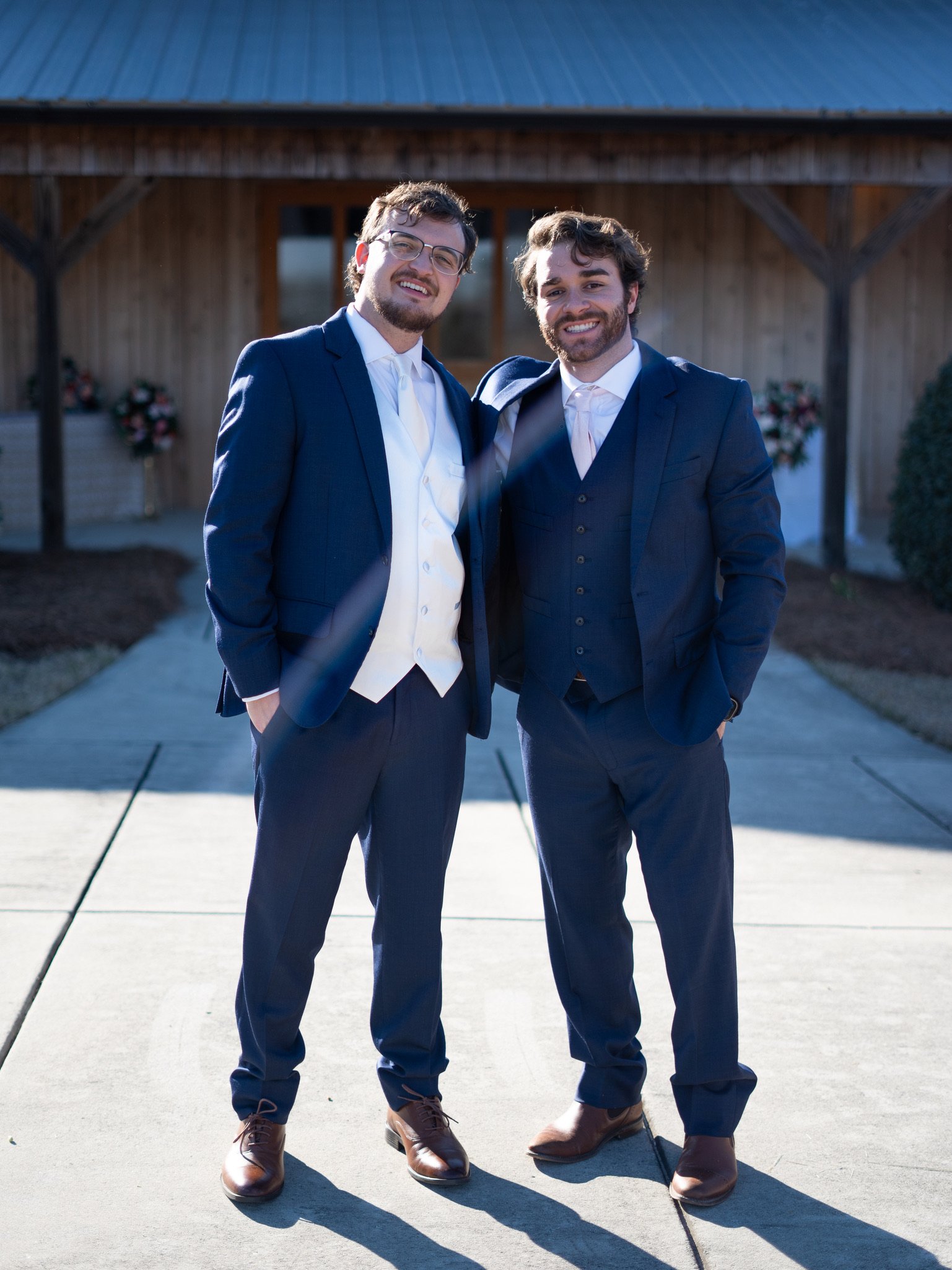 Claudia & Garrett Faulkner: The groomsmen.