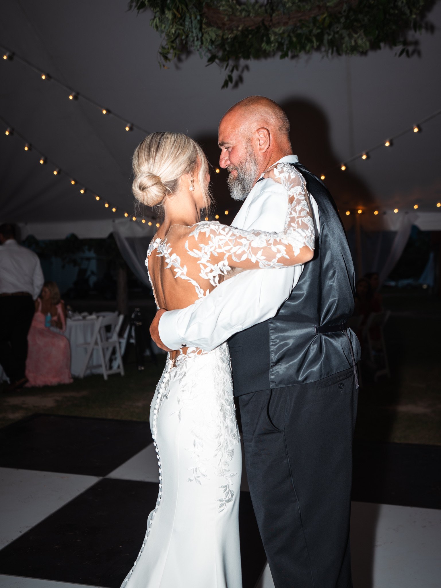 Alex & Lee Davis: On the dance floor.