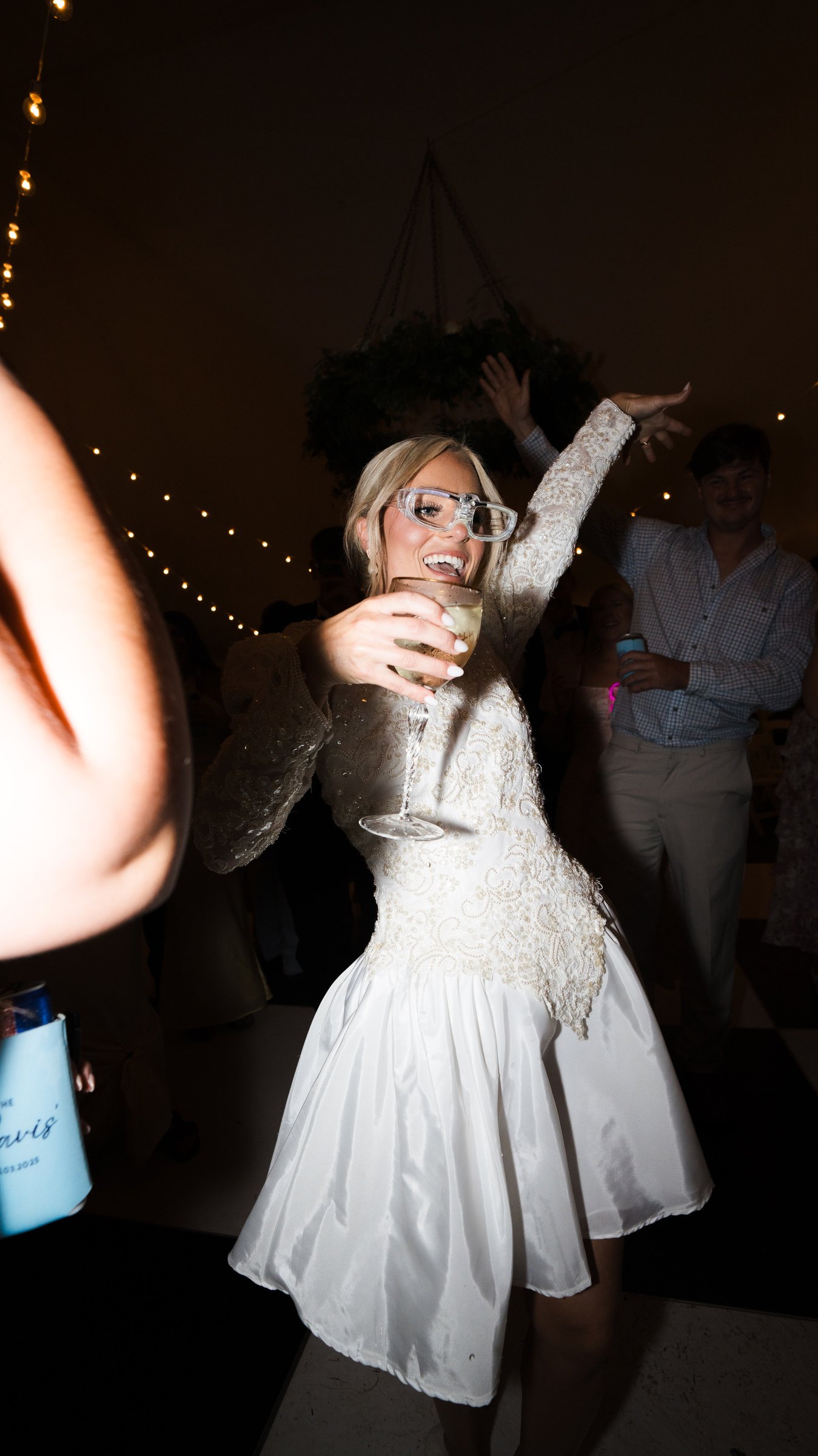 Alex & Lee Davis: On the dance floor.