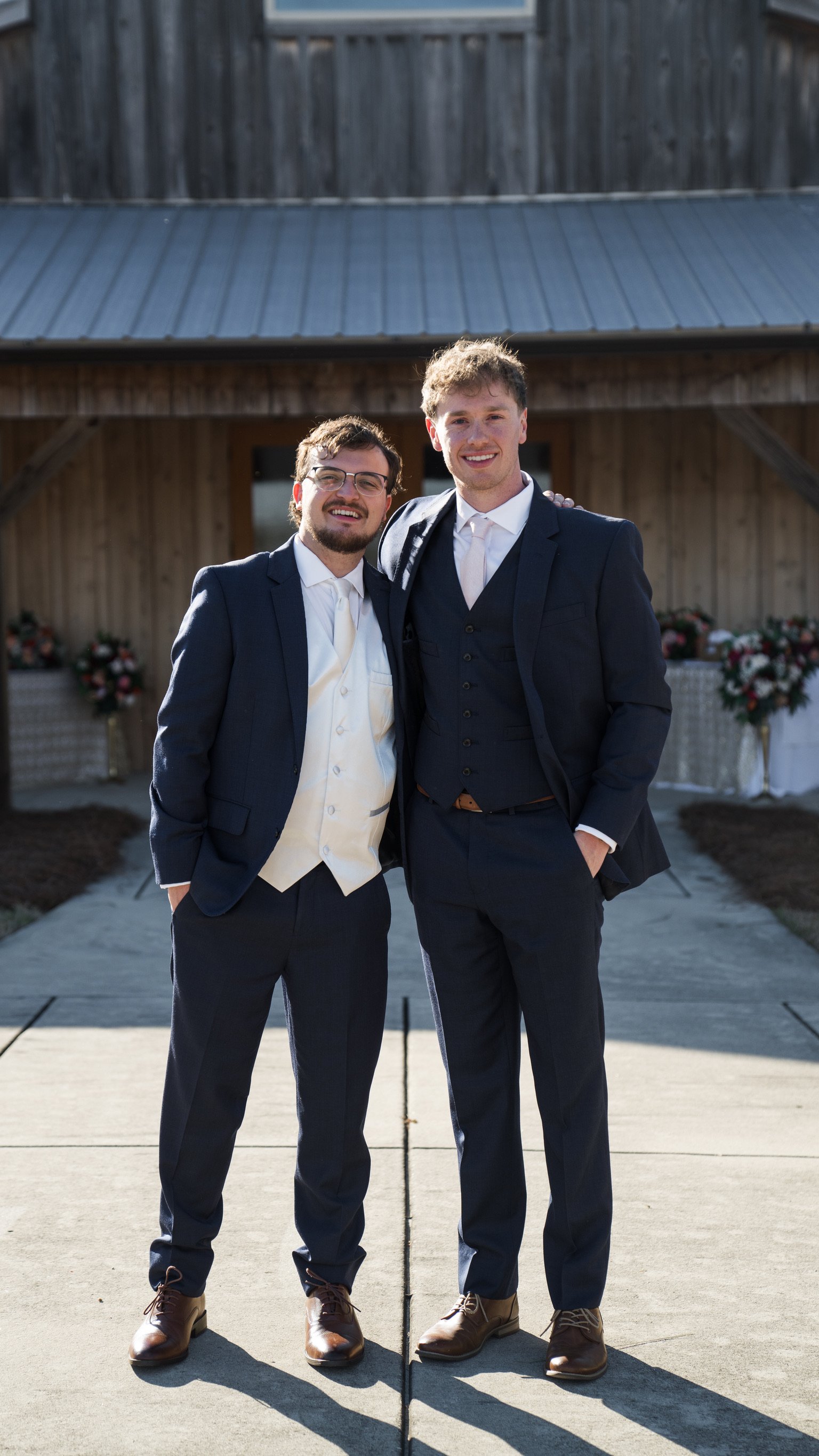 Claudia & Garrett Faulkner: The groomsmen.