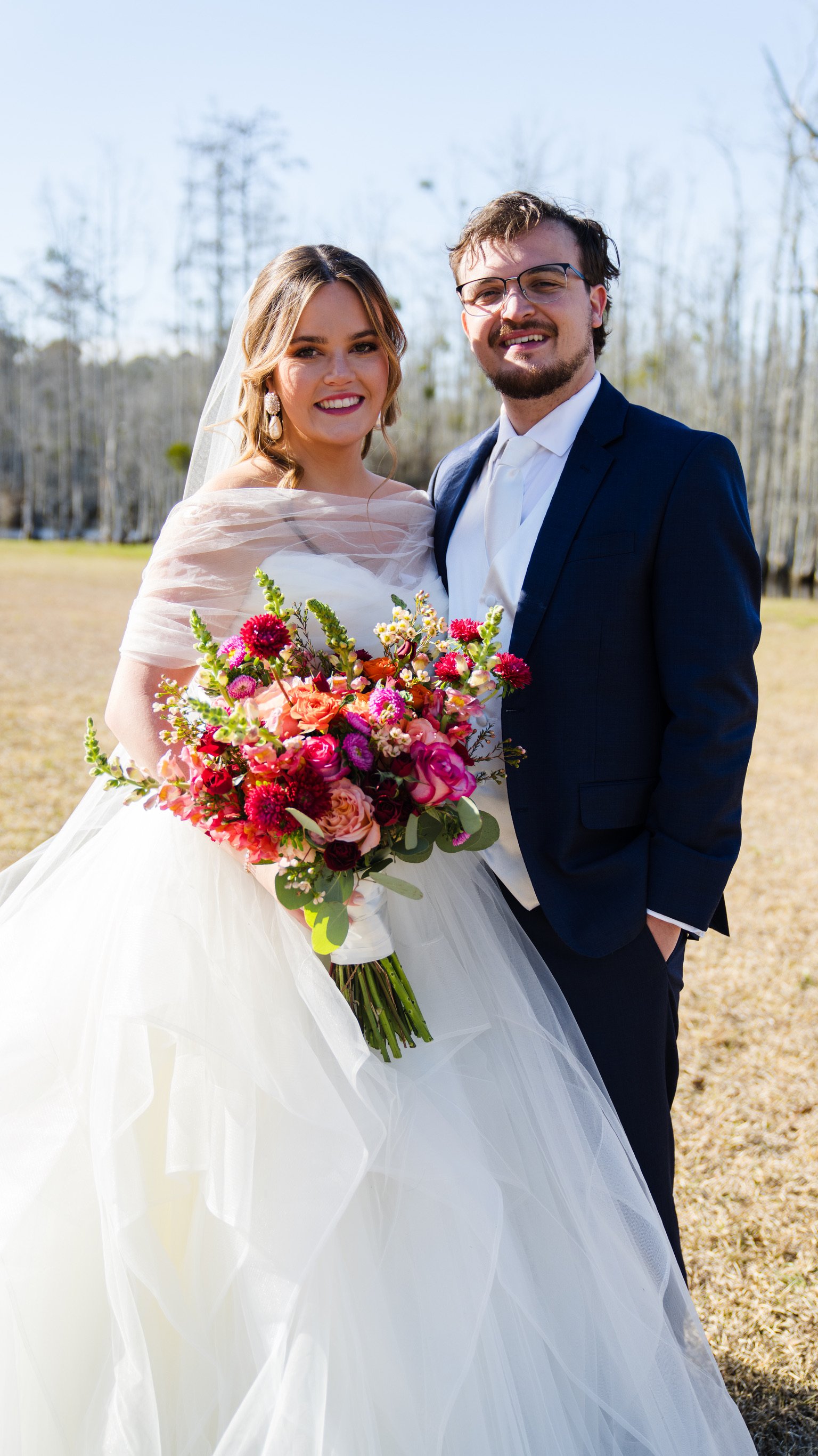 Claudia & Garrett Faulkner: The wedding portraits.