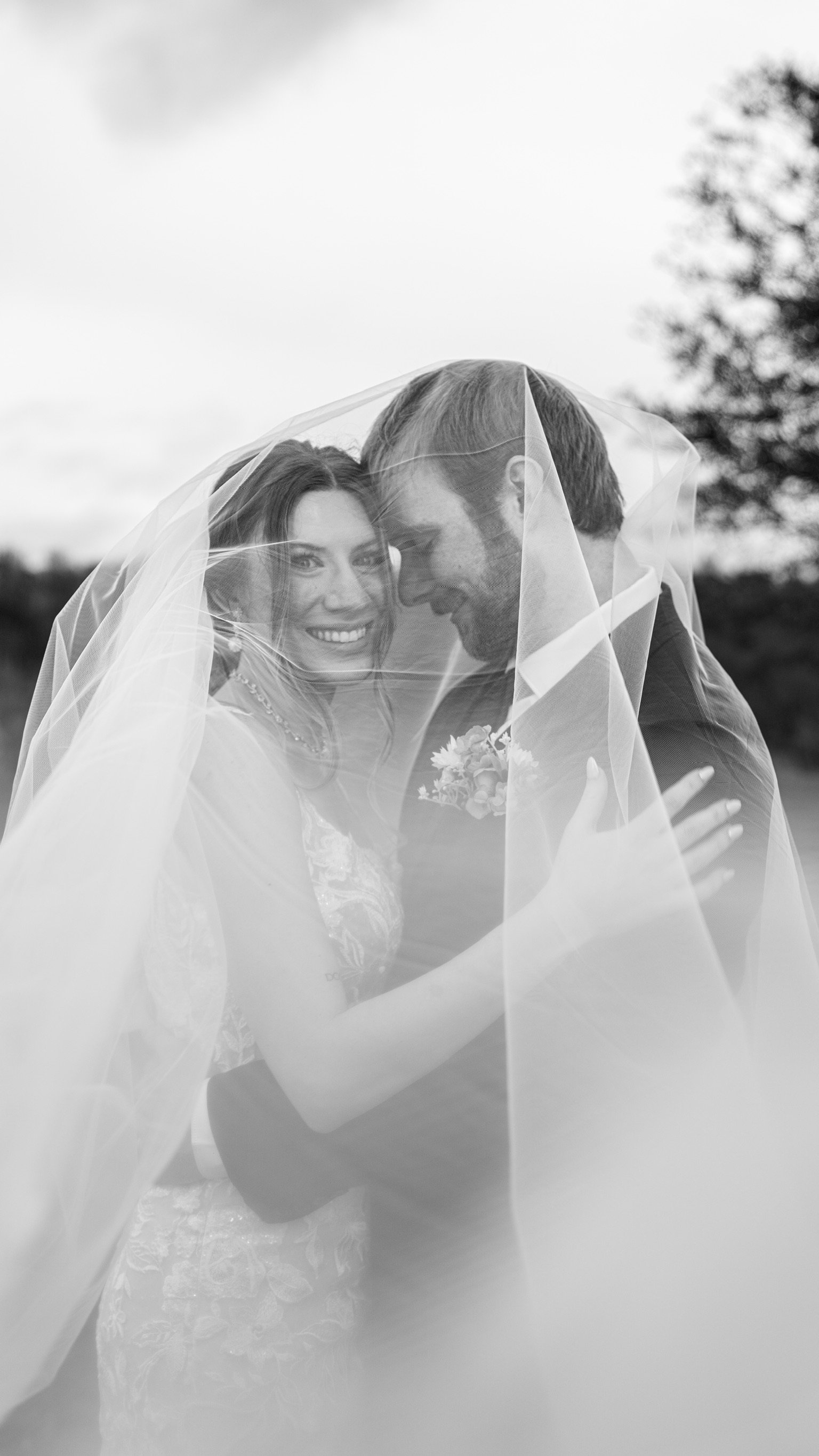 Raina & William Bertrand: The wedding portraits.