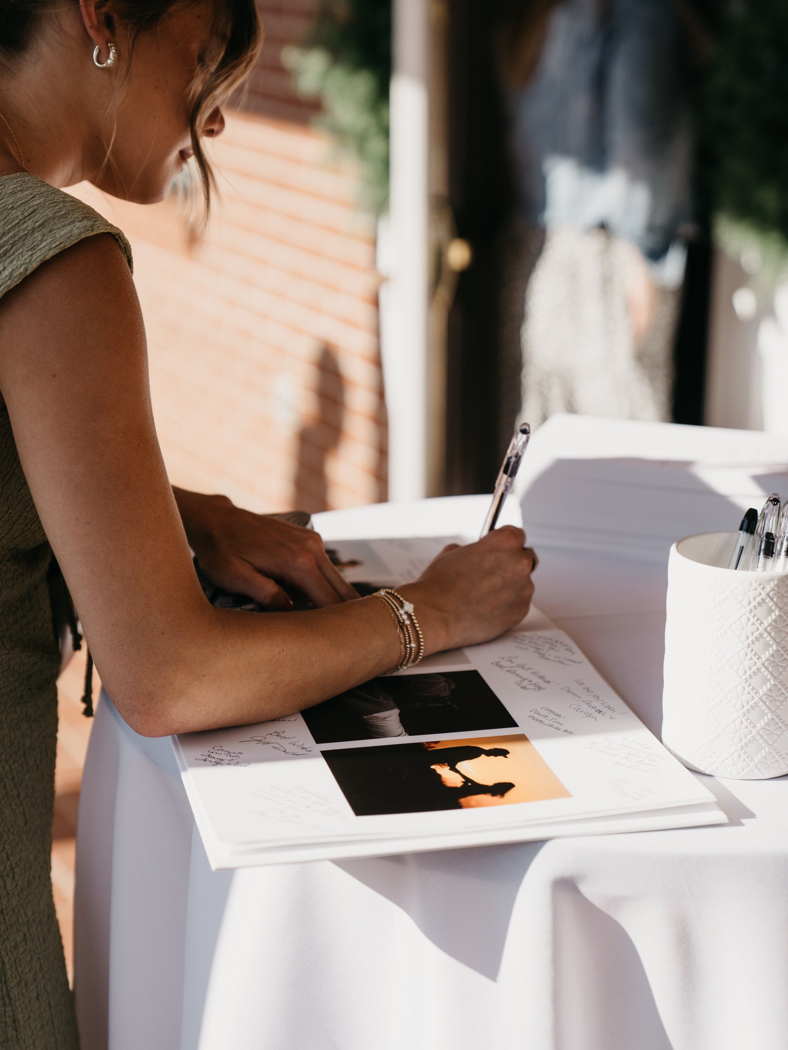 Chloe & Gabe Danford: The dress and the wedding details.