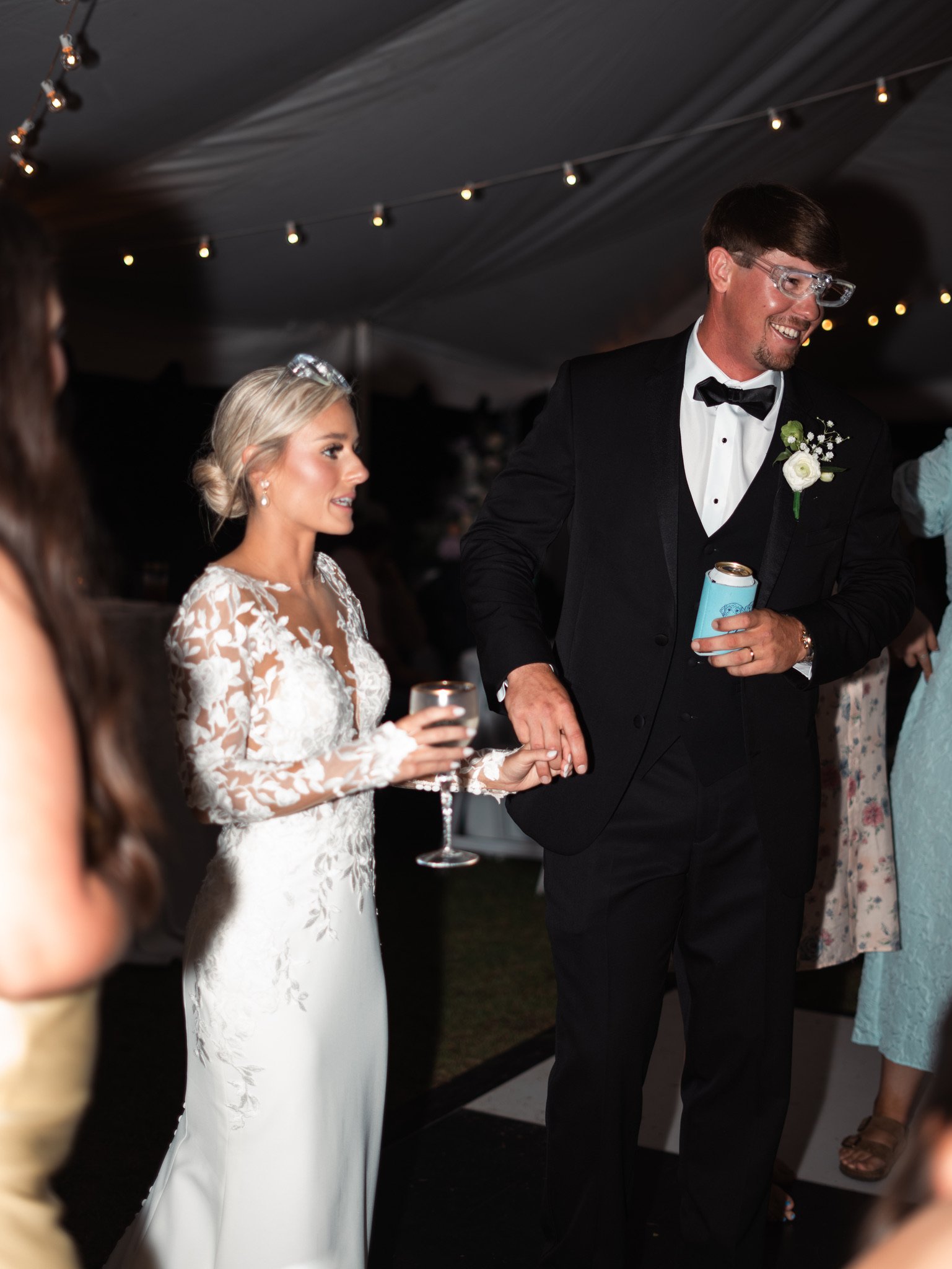 Alex & Lee Davis: On the dance floor.