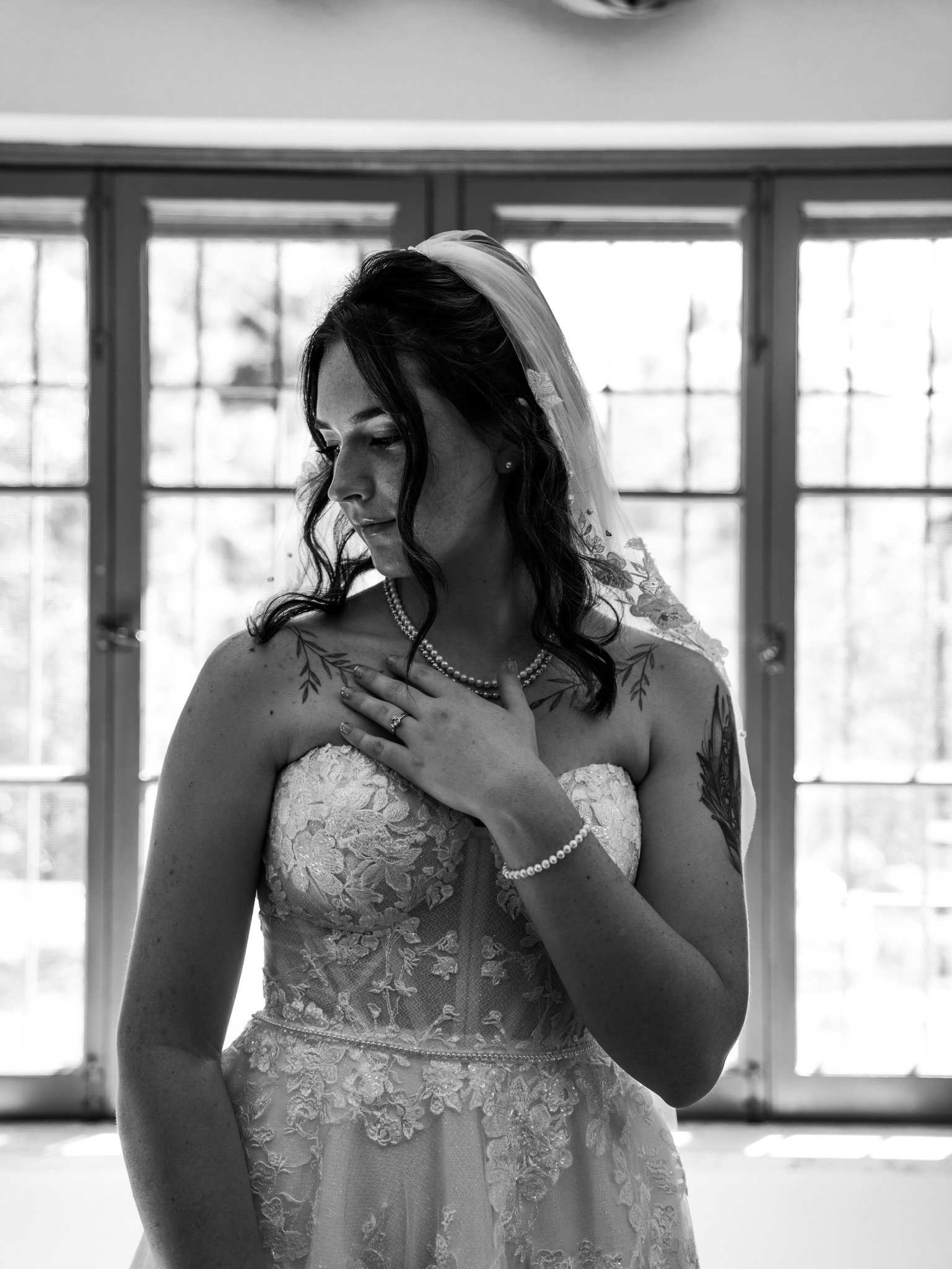 Cassidy & Jeffrey Glass: The wedding morning.