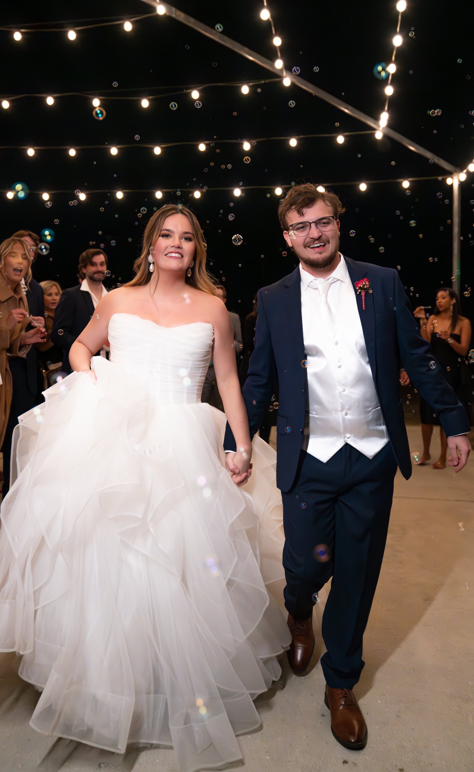 Claudia & Garrett Faulkner: The send-off photographs.