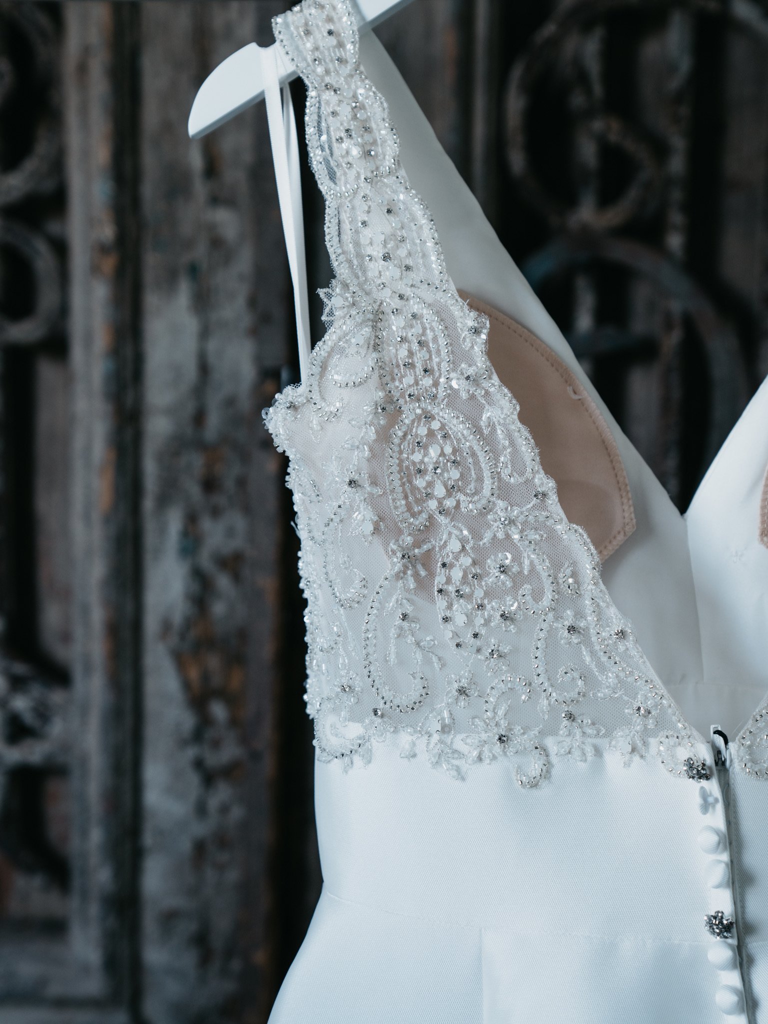 Chloe & Gabe Danford: The dress and the wedding details.