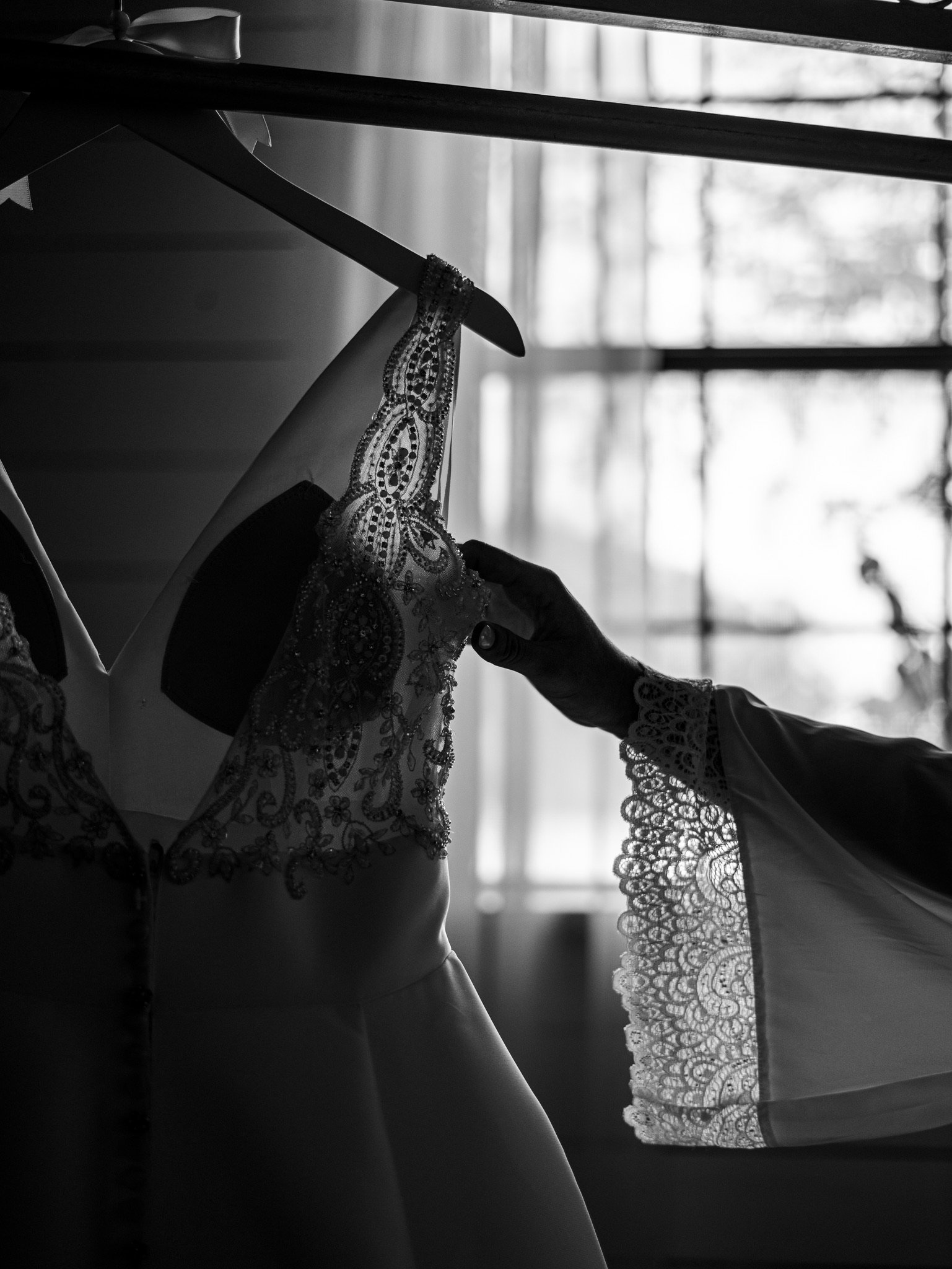 Chloe & Gabe Danford: The dress and the wedding details.