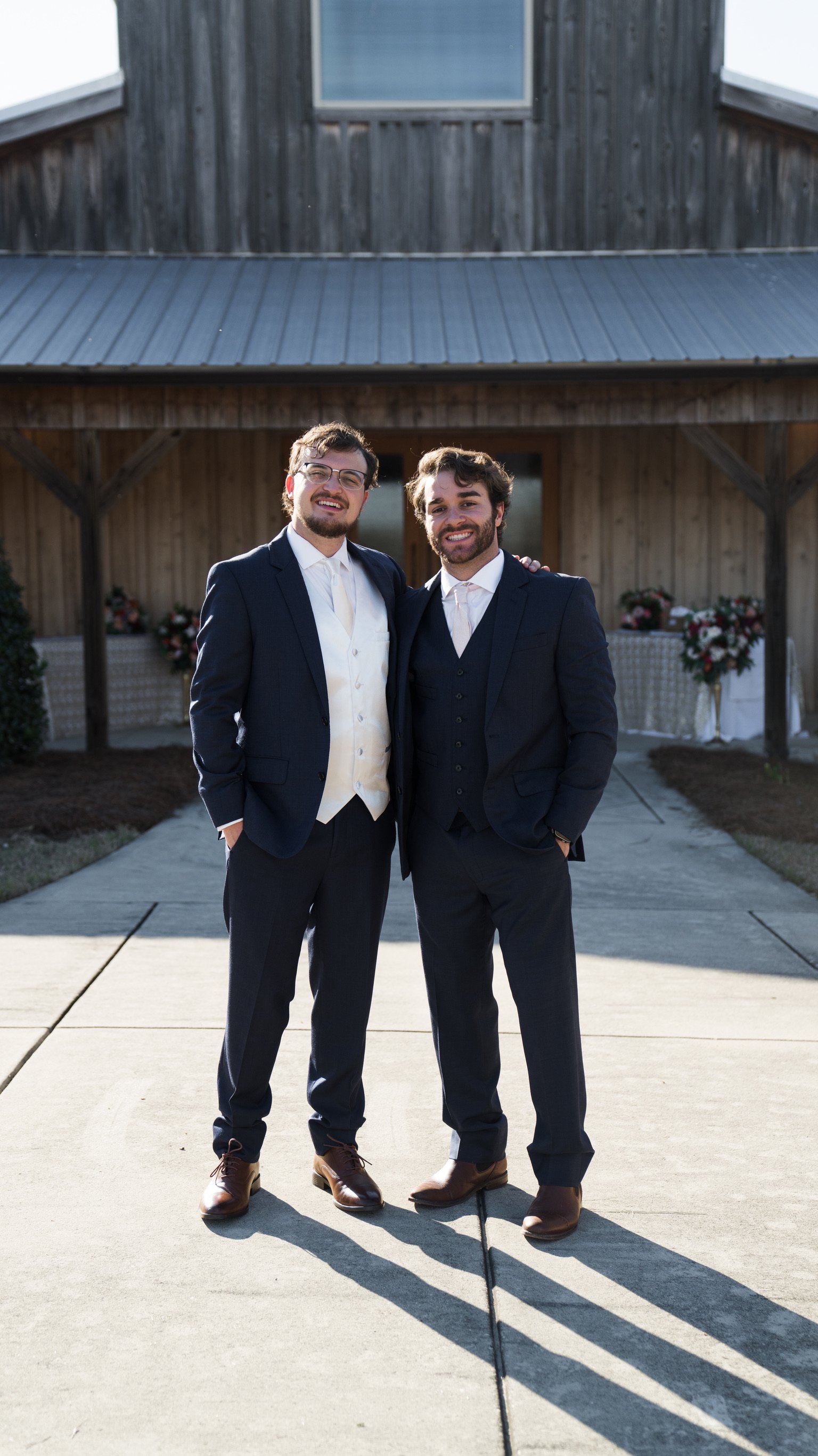 Claudia & Garrett Faulkner: The groomsmen.