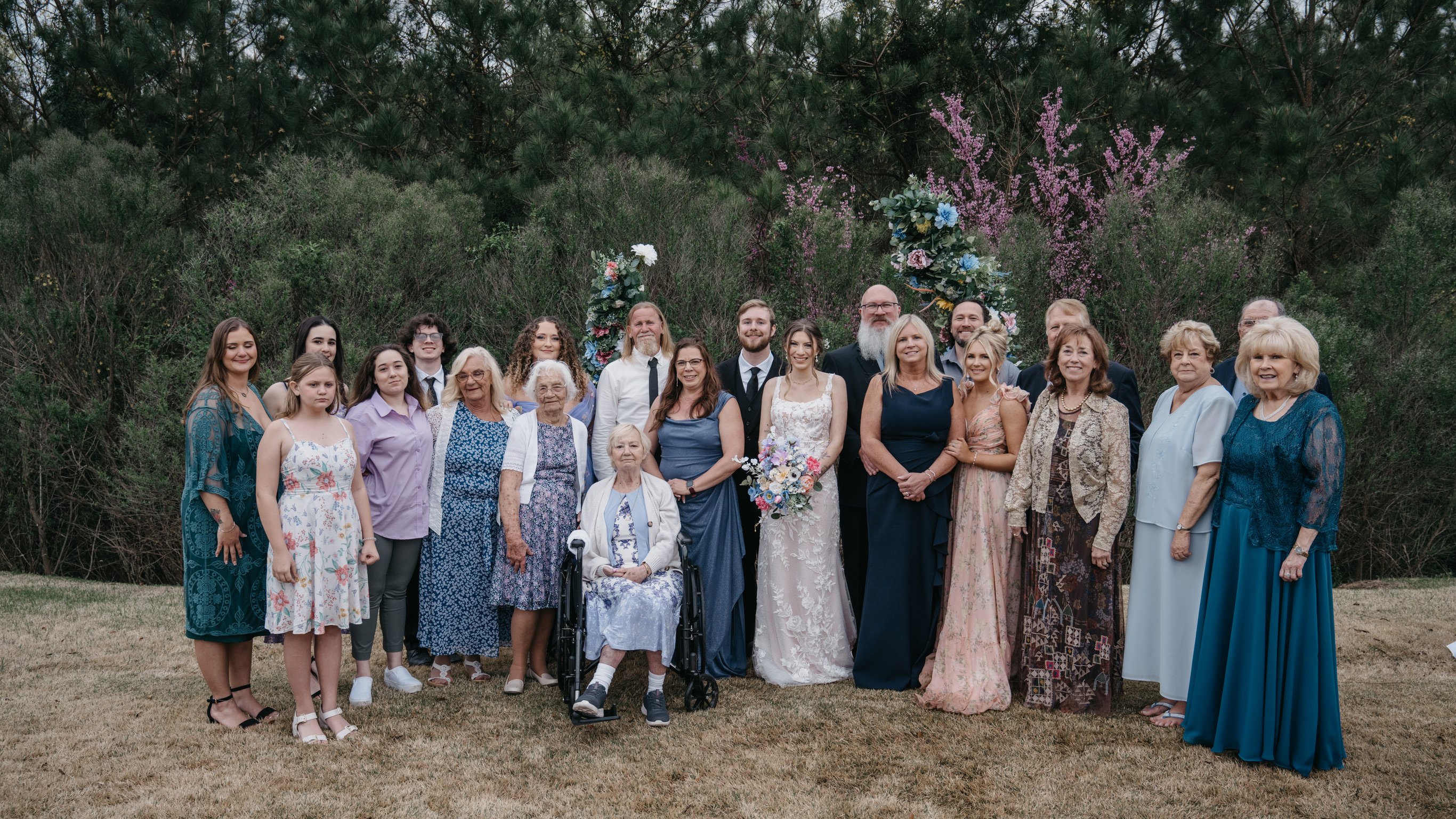 Raina & William Bertrand: The wedding portraits.