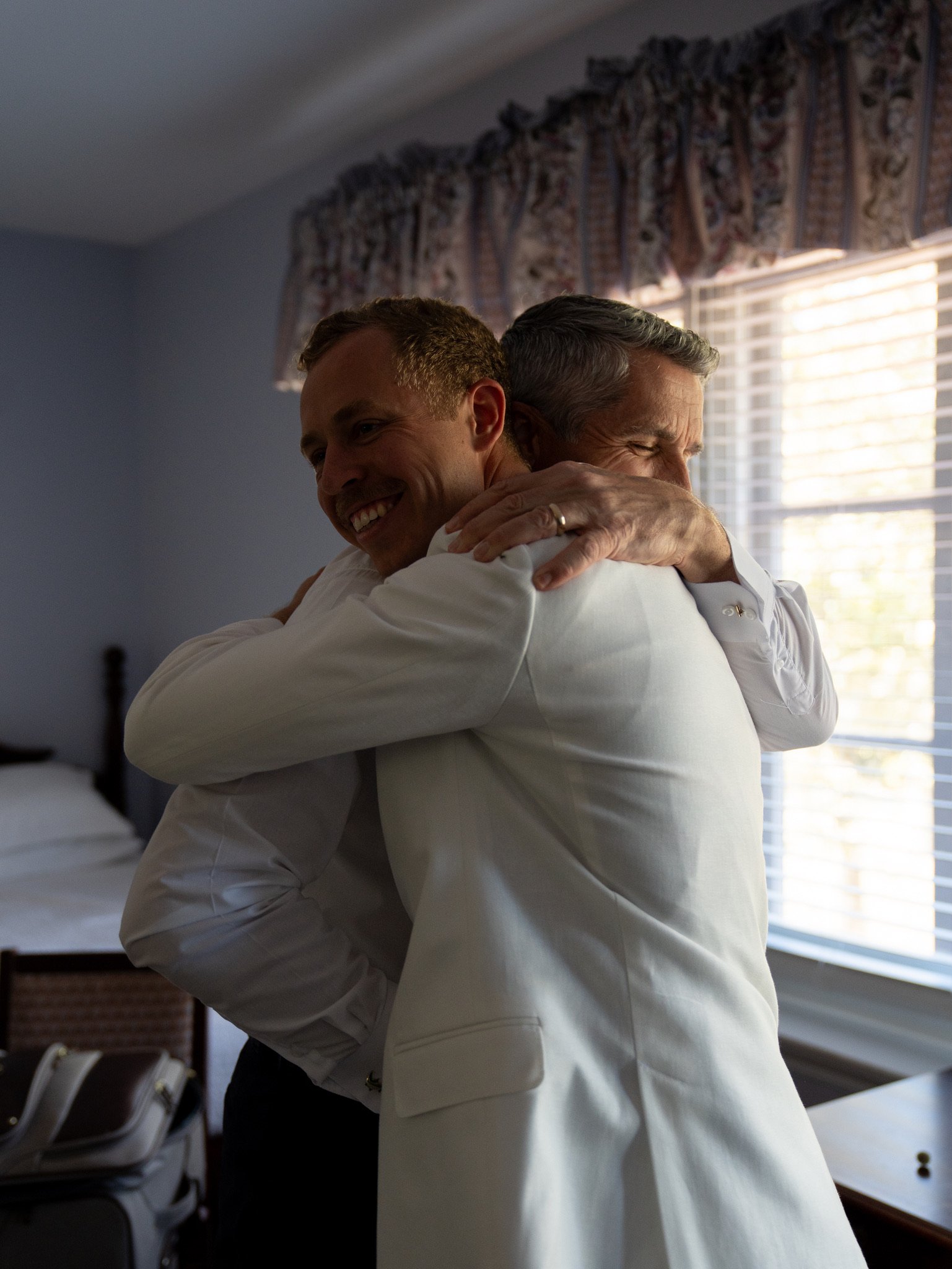 Cassidy & Jeffrey Glass: The wedding morning.
