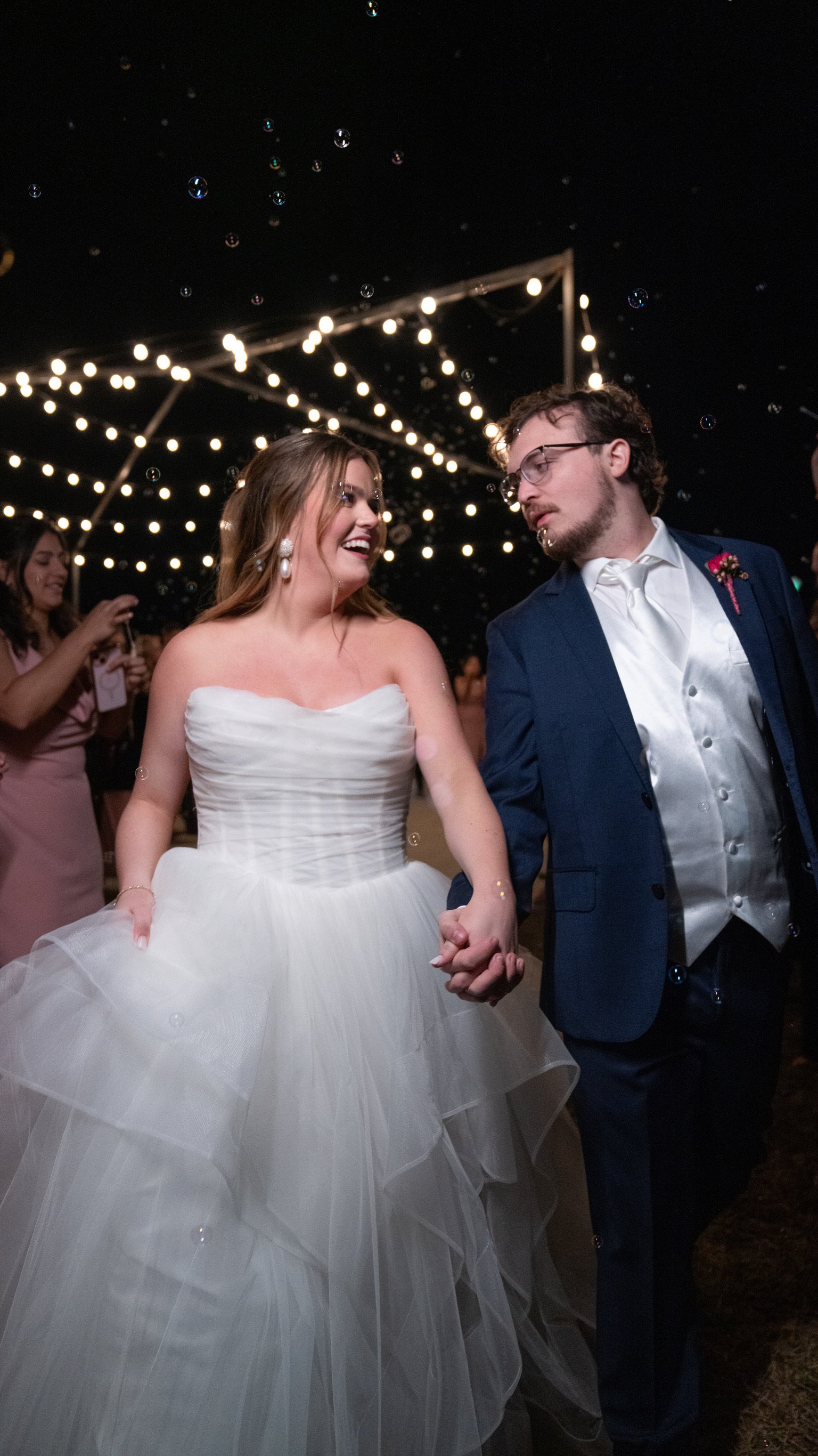 Claudia & Garrett Faulkner: The send-off photographs.