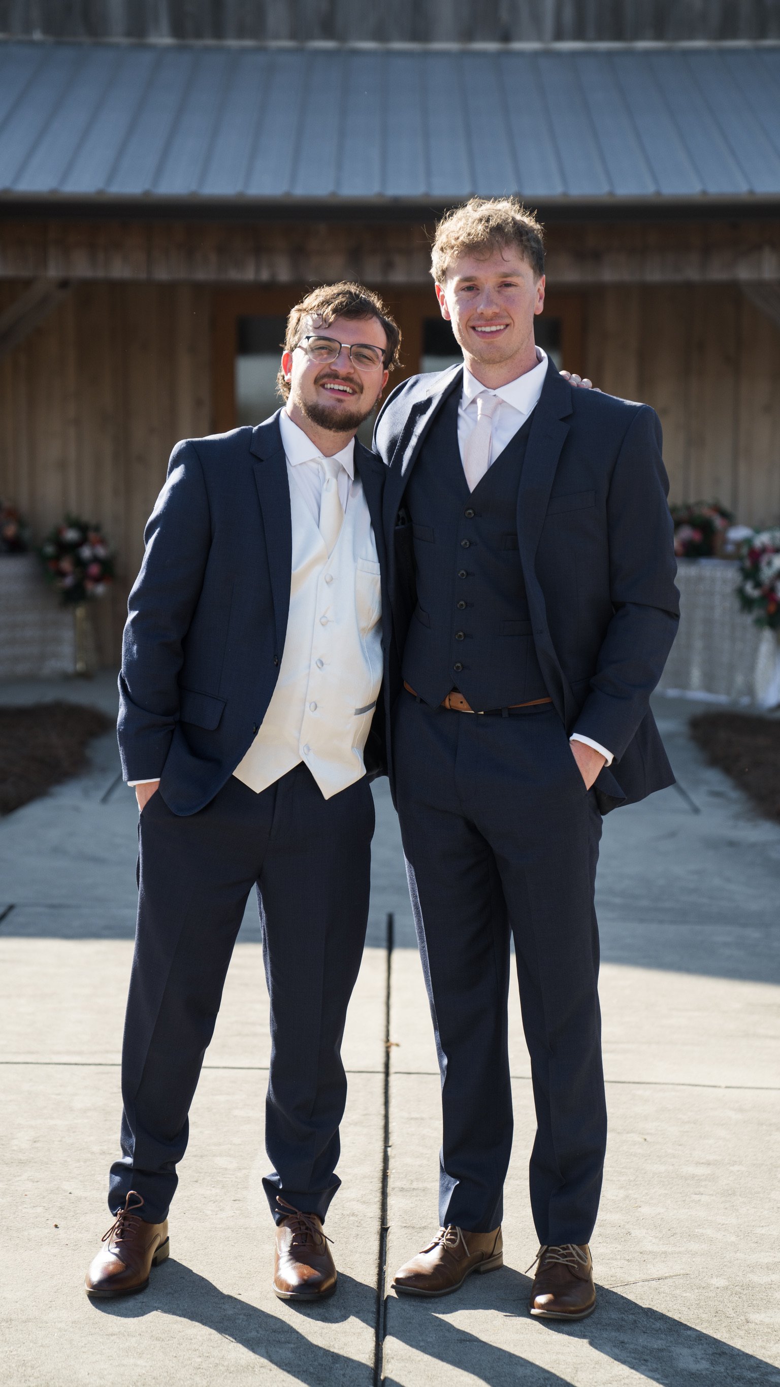 Claudia & Garrett Faulkner: The groomsmen.