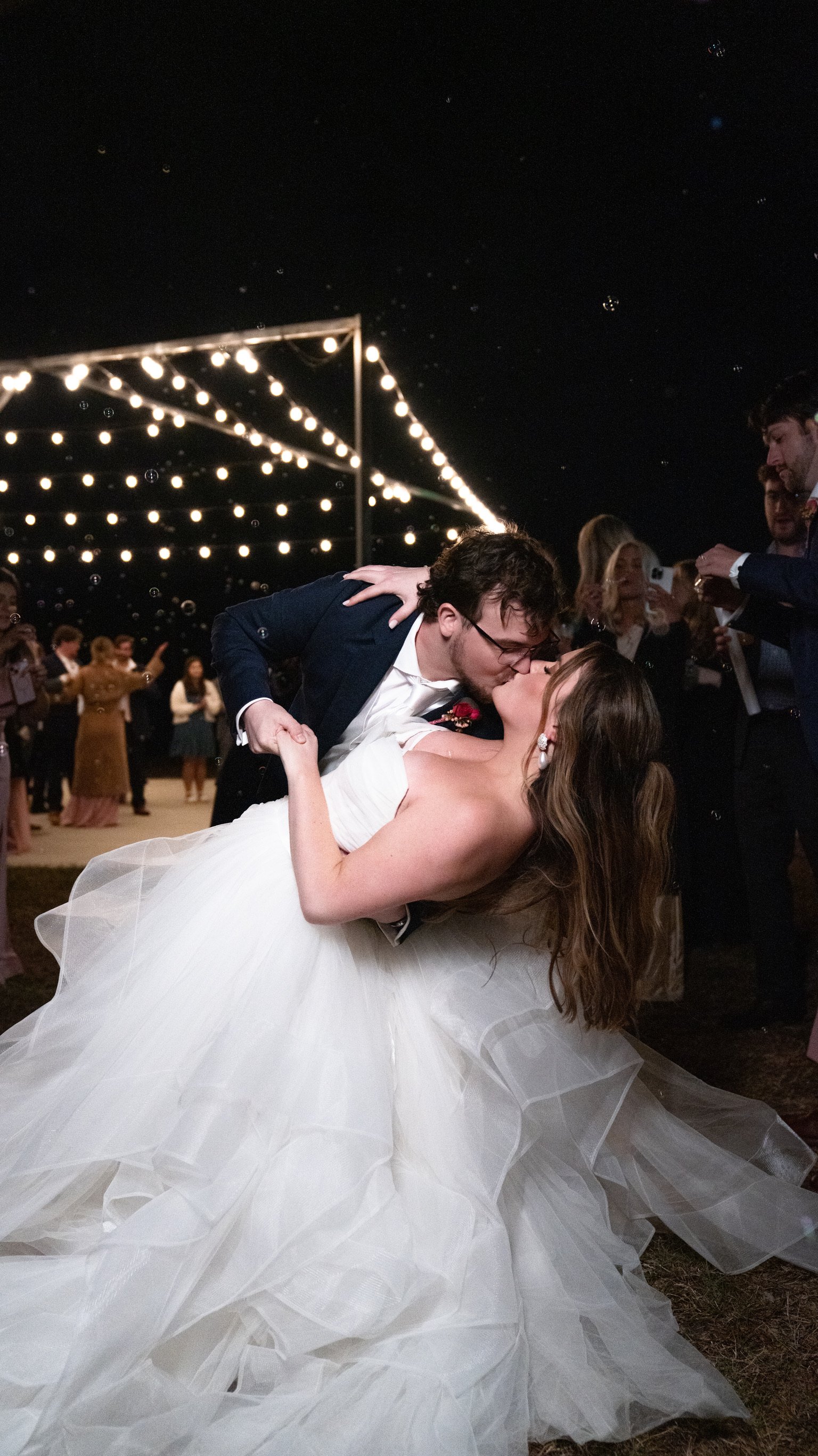 Claudia & Garrett Faulkner: The send-off photographs.