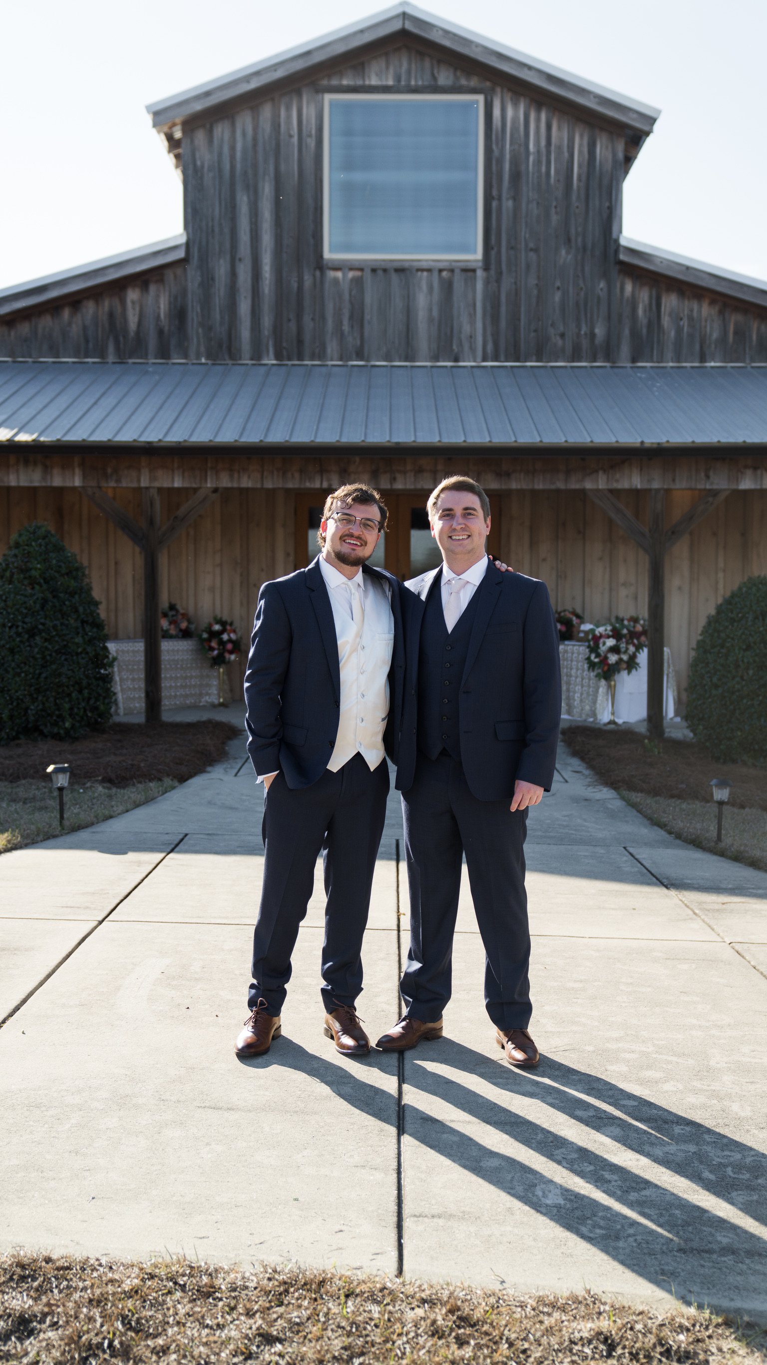 Claudia & Garrett Faulkner: The groomsmen.
