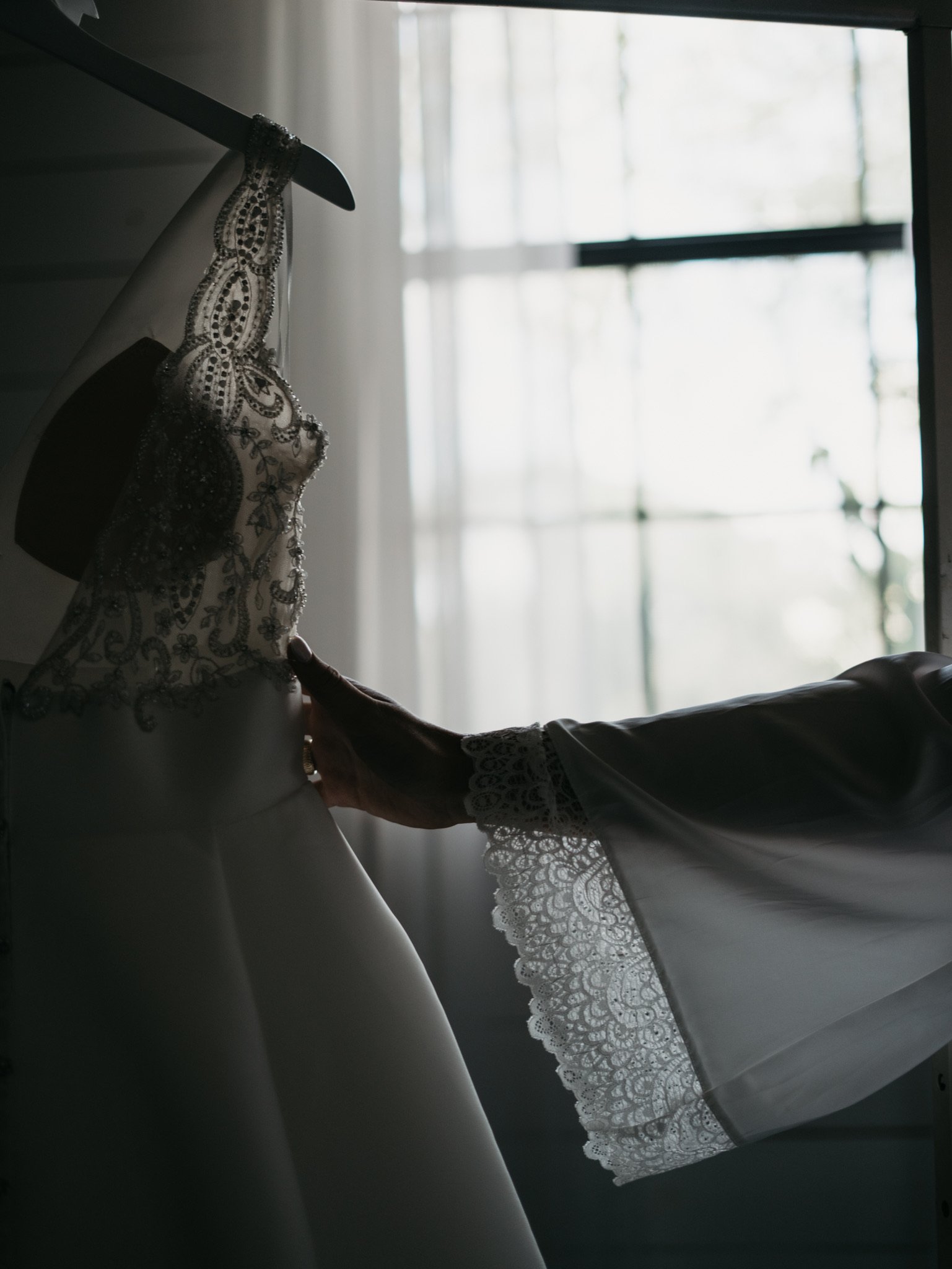 Chloe & Gabe Danford: The dress and the wedding details.