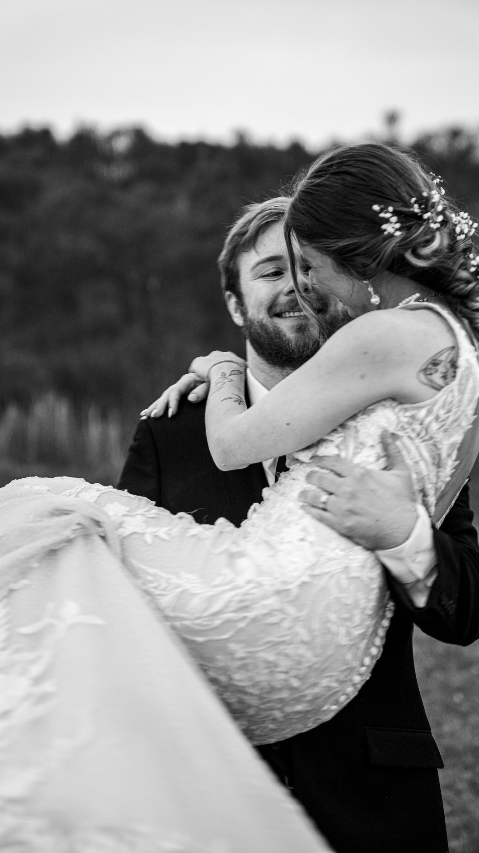 Raina & William Bertrand: The wedding portraits.