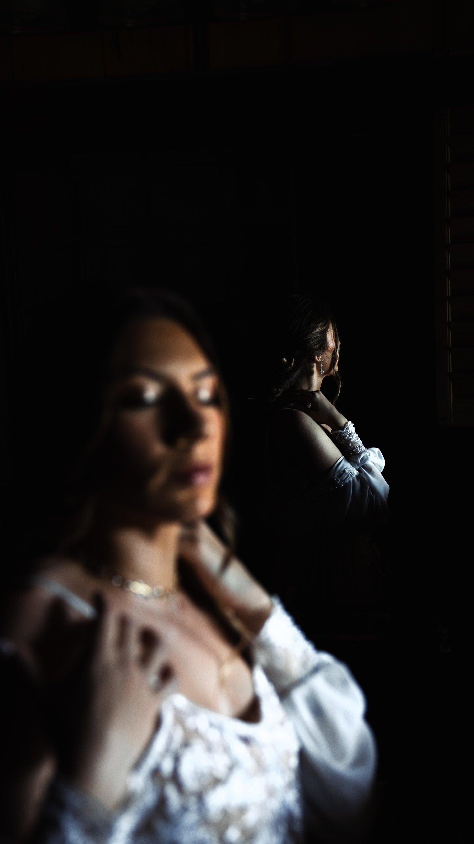 Raina & William Bertrand: Raina’s bridal portraits.